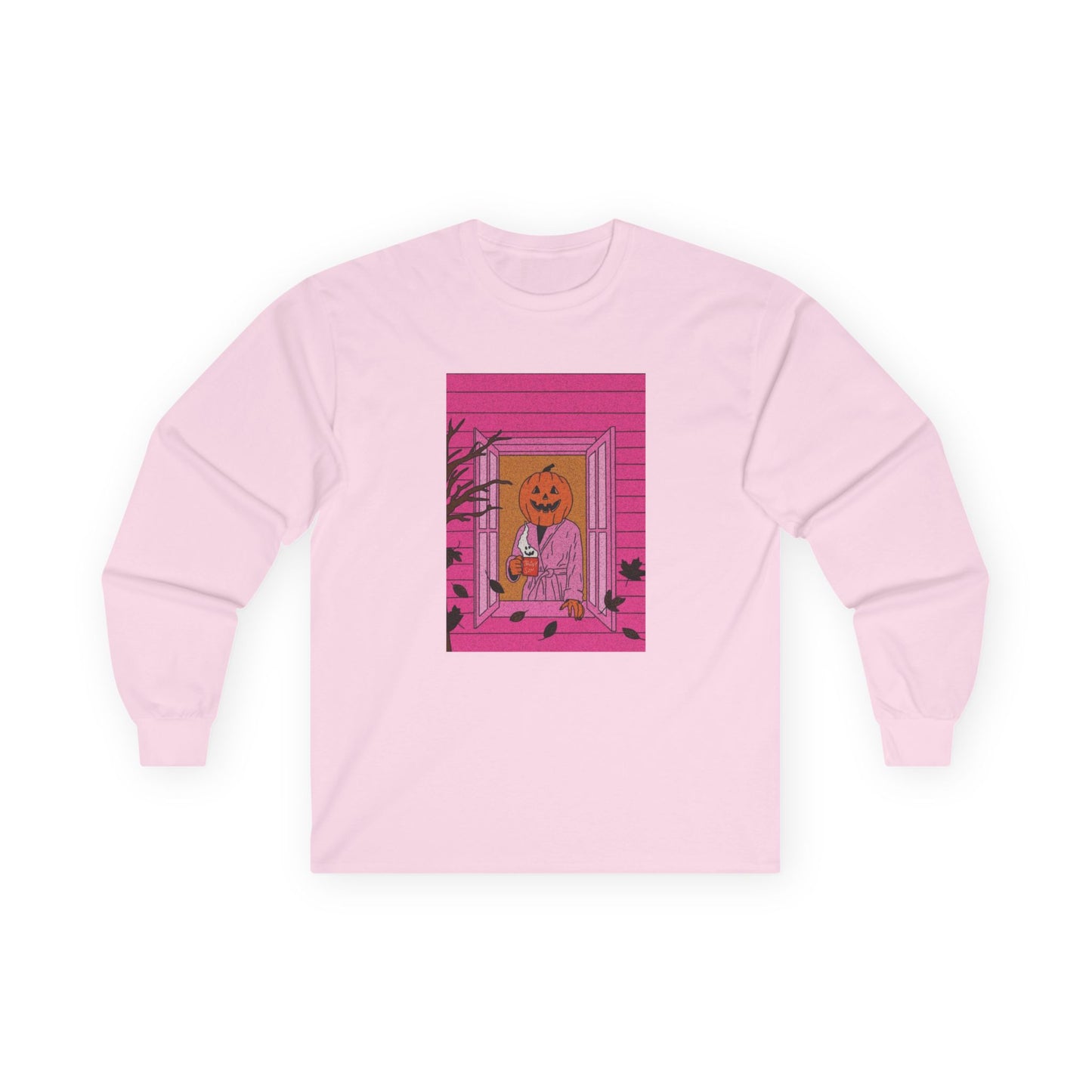 pink pumpkin sweater