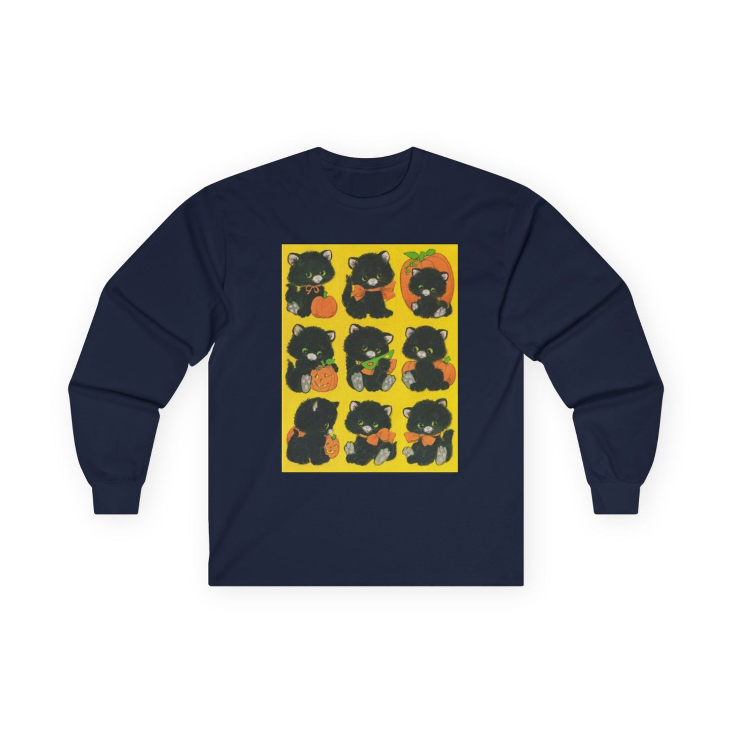 Black Cat vintage sweater