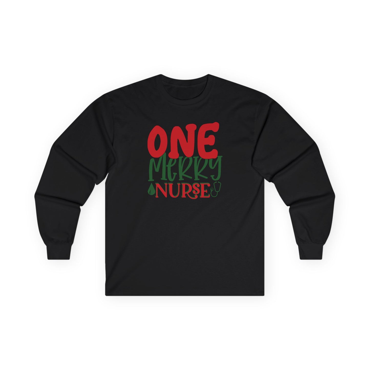 Friday Knights - One Merry Nurse Long Sleeve NON FLEECE