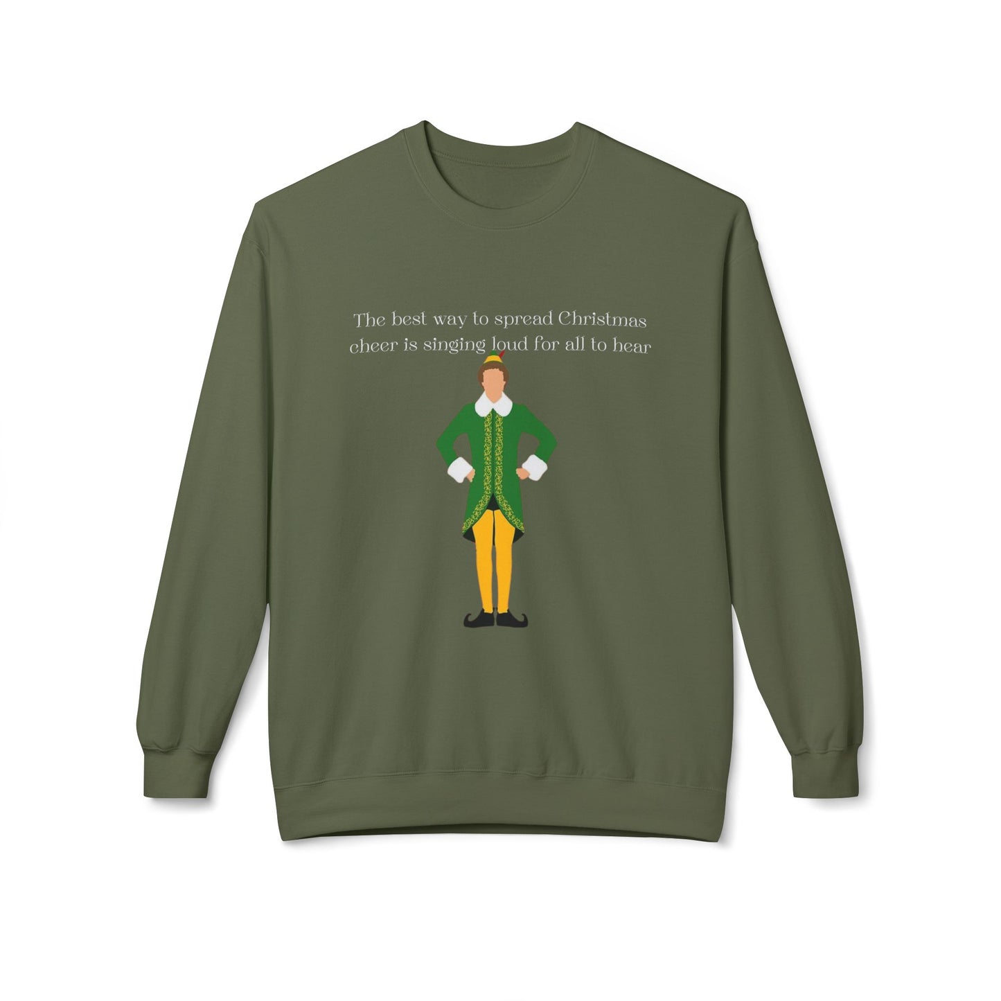 Friday Knights -  The best way to spread Christmas Cheer Softstyle Fleece Crewneck Sweatshirt