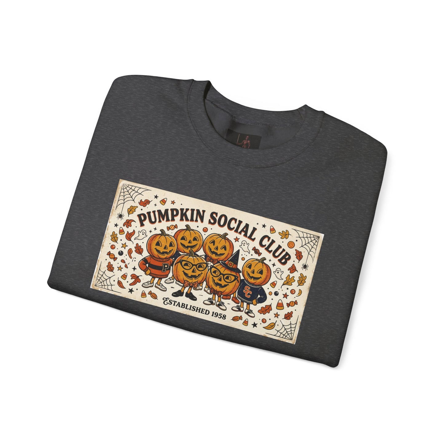 Friday Knights - Pumpkin Social Club Crewneck Sweatshirt