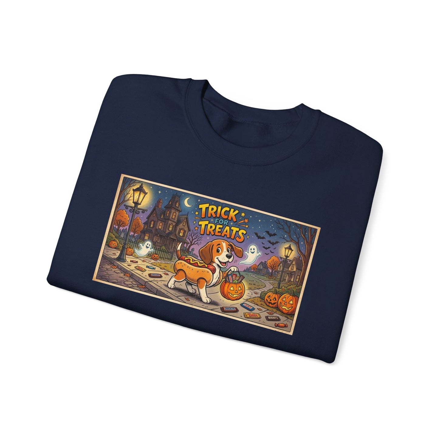 Friday Knights - Corgi 'Trick for Treats' Crewneck Sweatshirt