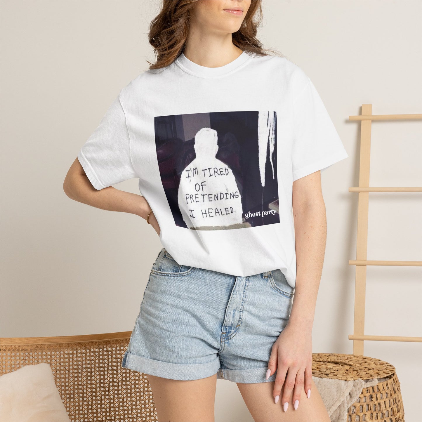 “I’m Tired of Pretending I Healed” Graphic Tee
