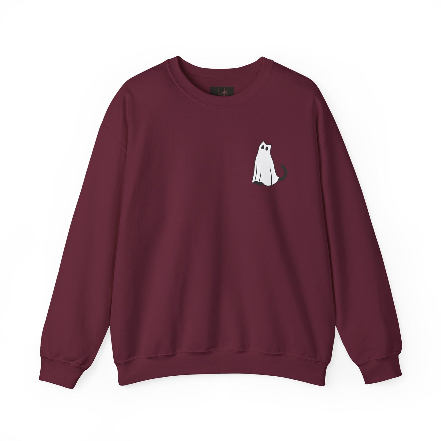 Friday Knights - Ghost Cat Crewneck Sweatshirt