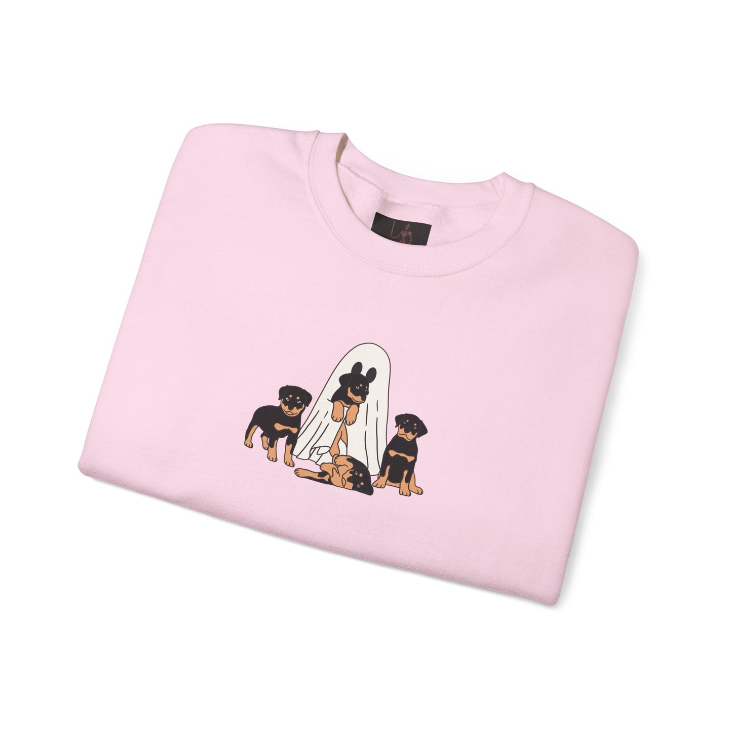 Friday Knights - Rottie ghost Crewneck Sweatshirt