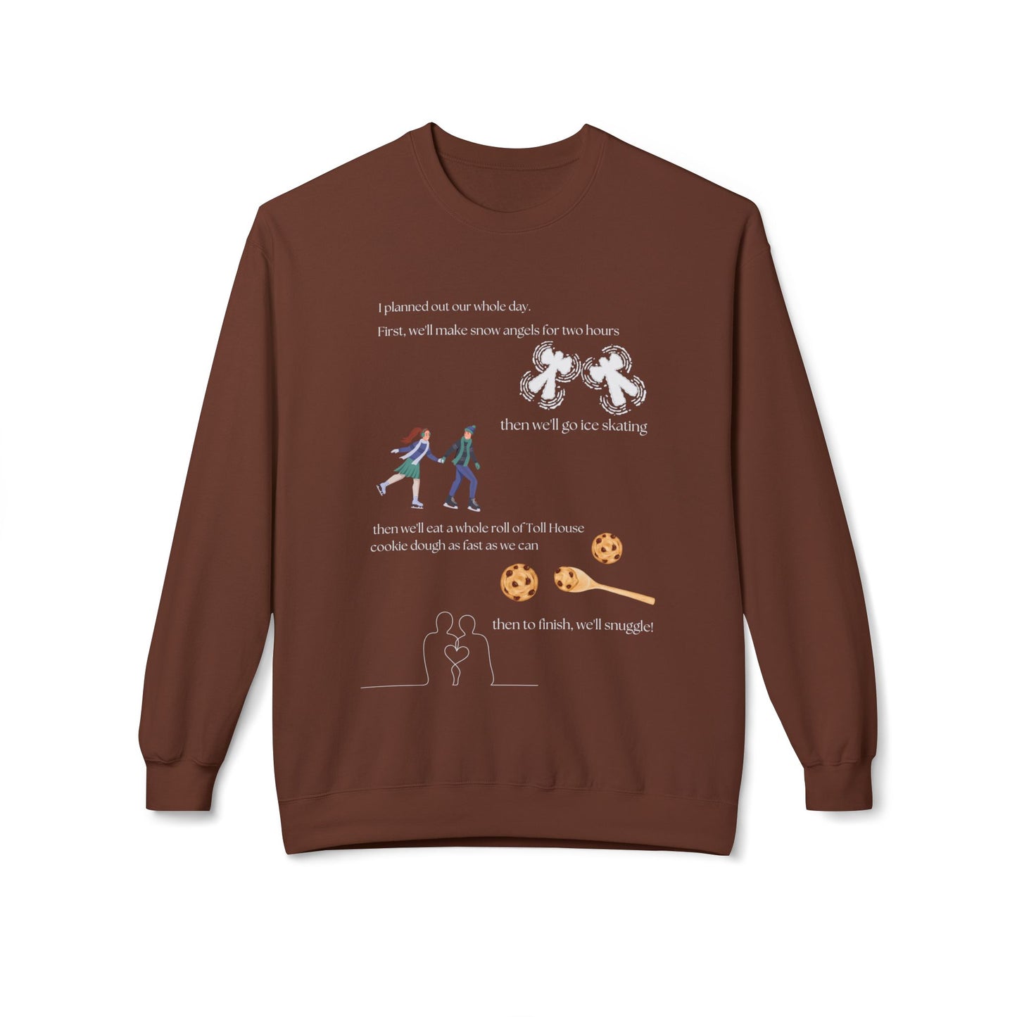 Friday Knights - Our day planned Elf sweater