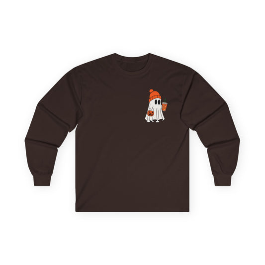 Ghostly iced coffee sweater