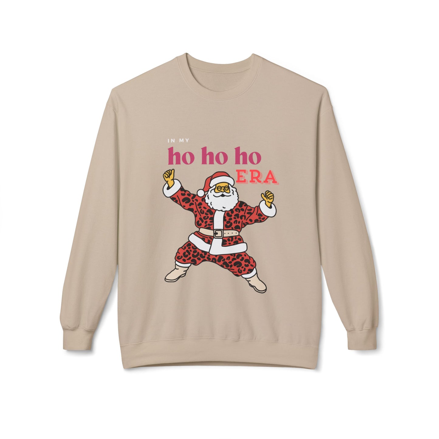Friday Knights -  Santa in my ho ho ho era Fleece Crewneck Sweatshirt