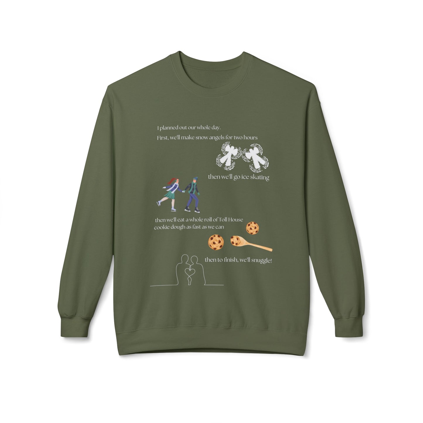 Friday Knights - Our day planned Elf sweater