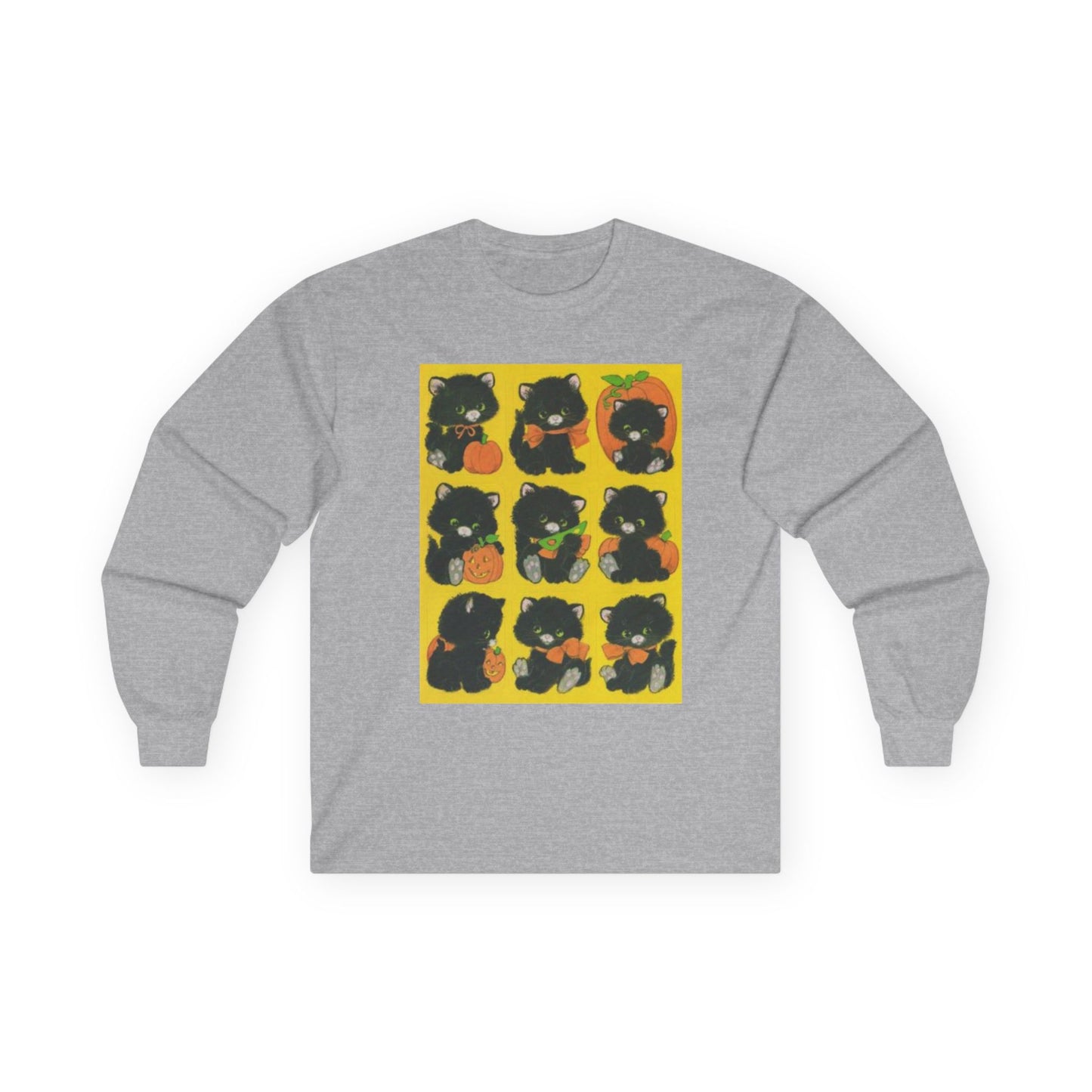 Black Cat vintage sweater