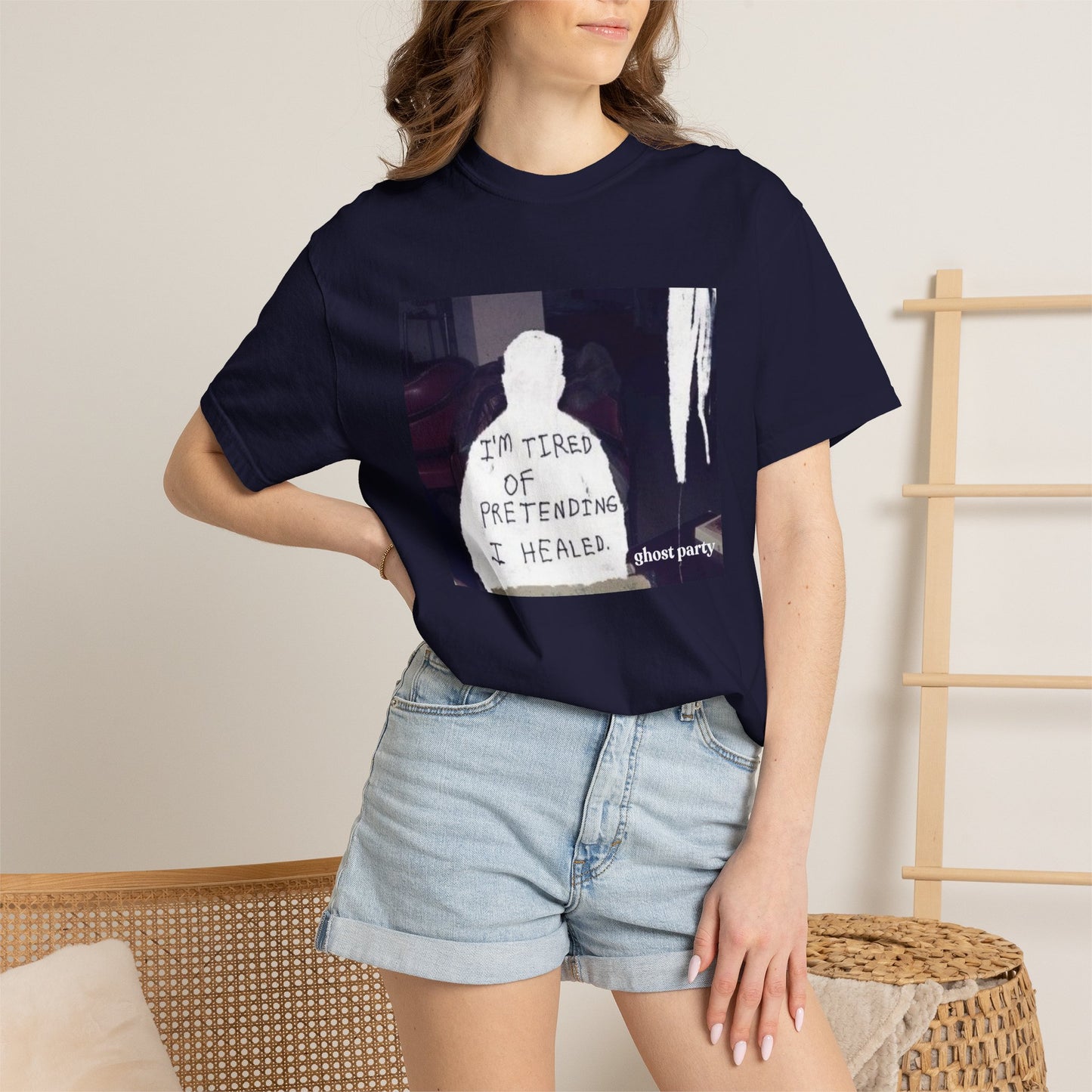 “I’m Tired of Pretending I Healed” Graphic Tee