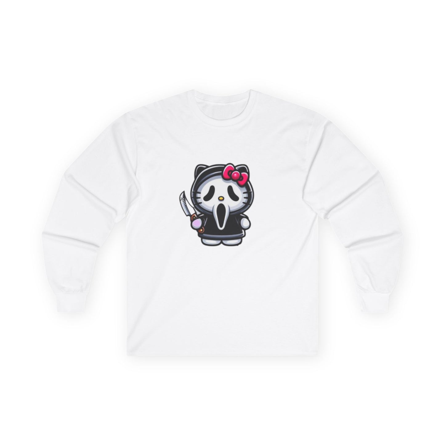 Cute Horror Character Long Sleeve Tee