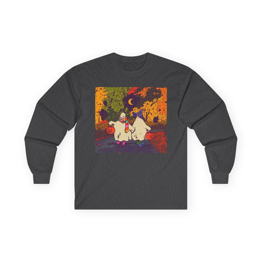 spooky walk ghost sweater