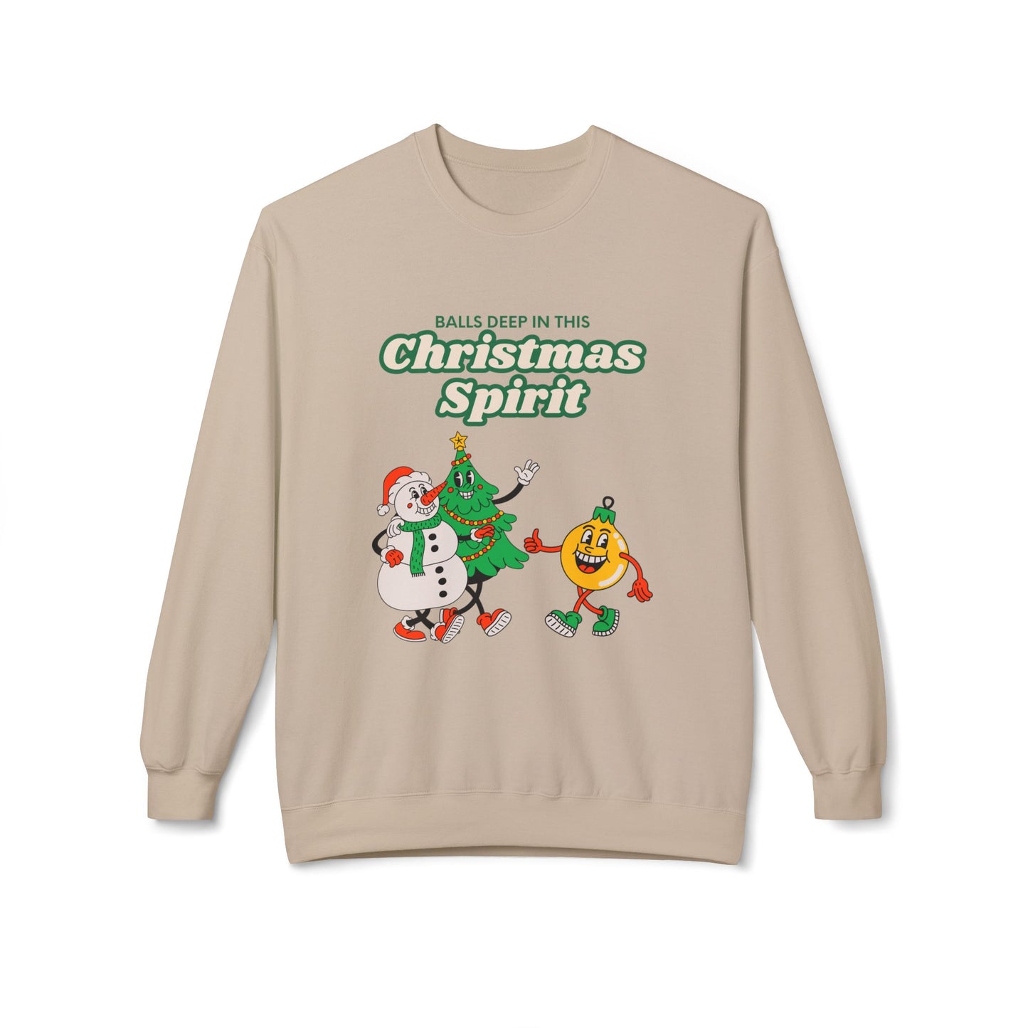 Friday Knights - Christmas Spirit  fleece sweater