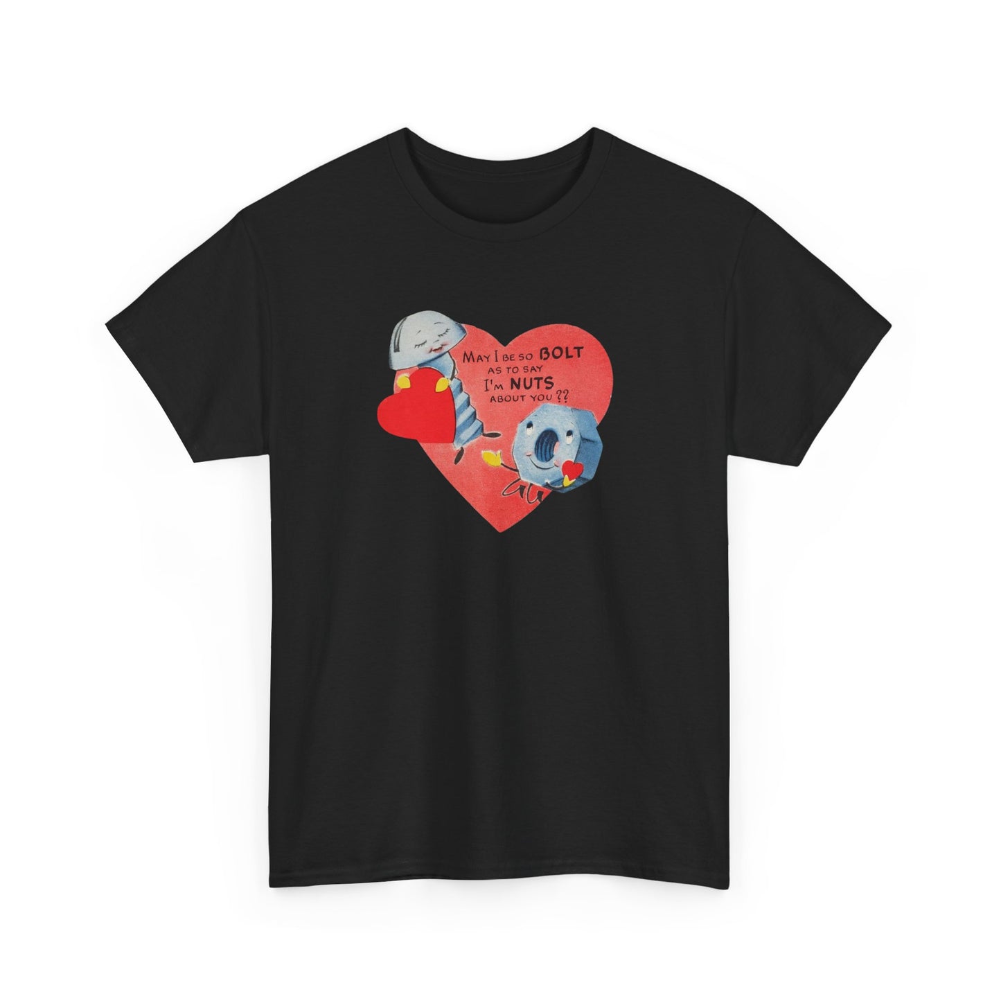 Friday Knights - Vintage Valentine Bolt and Nut tee