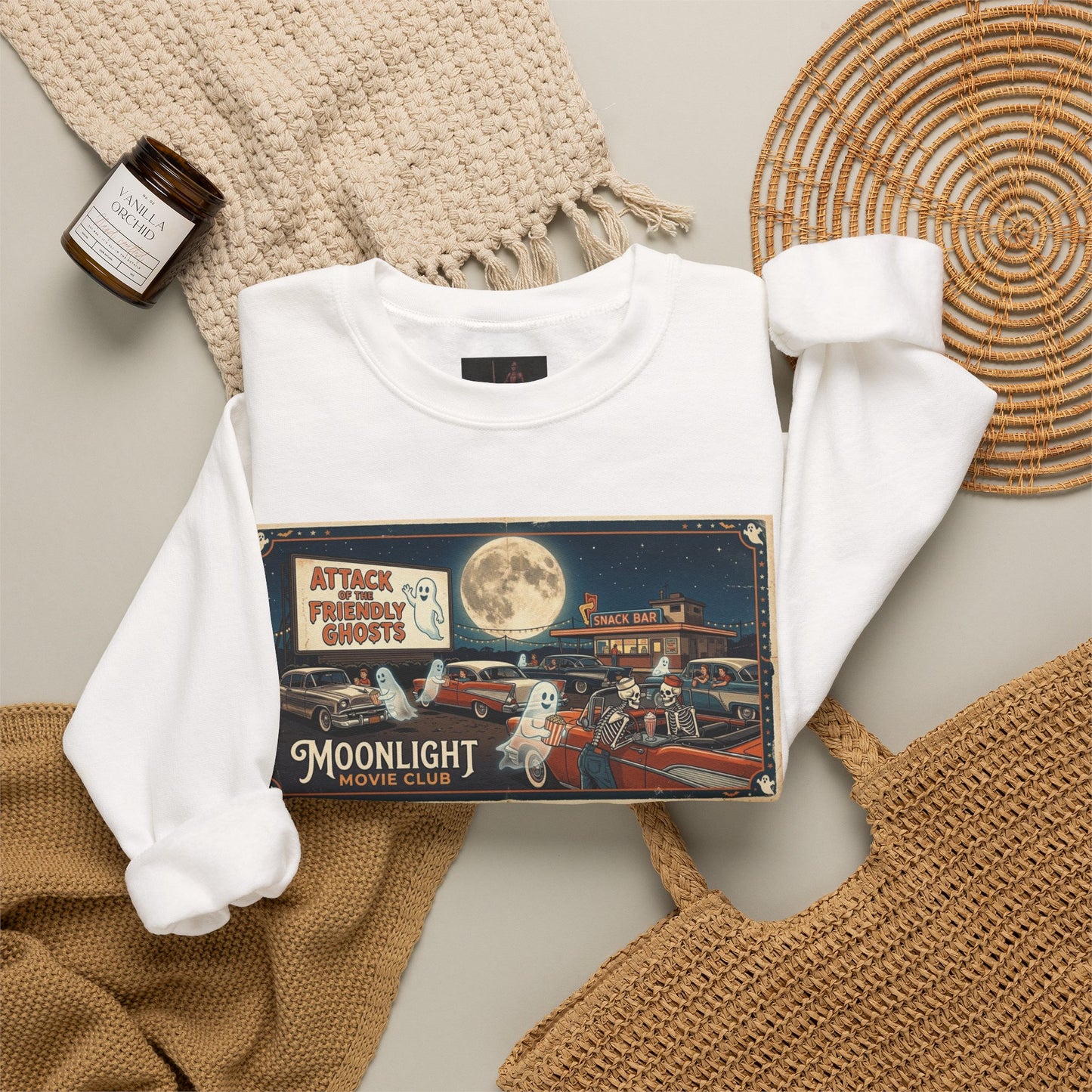 Friday Knights - Moonlight Drive Crewneck Sweatshirt
