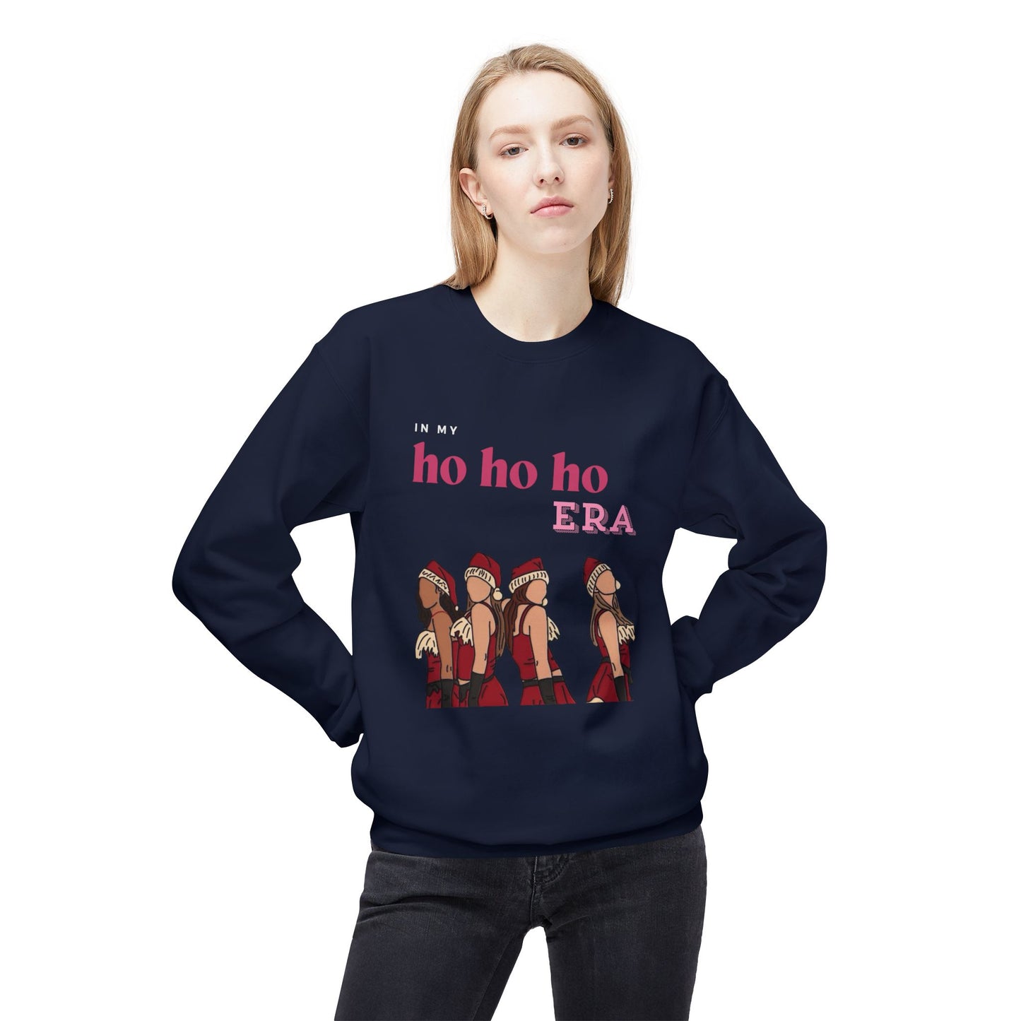 Friday Knights - In my ho ho ho era Fleece Crewneck Sweatshirt