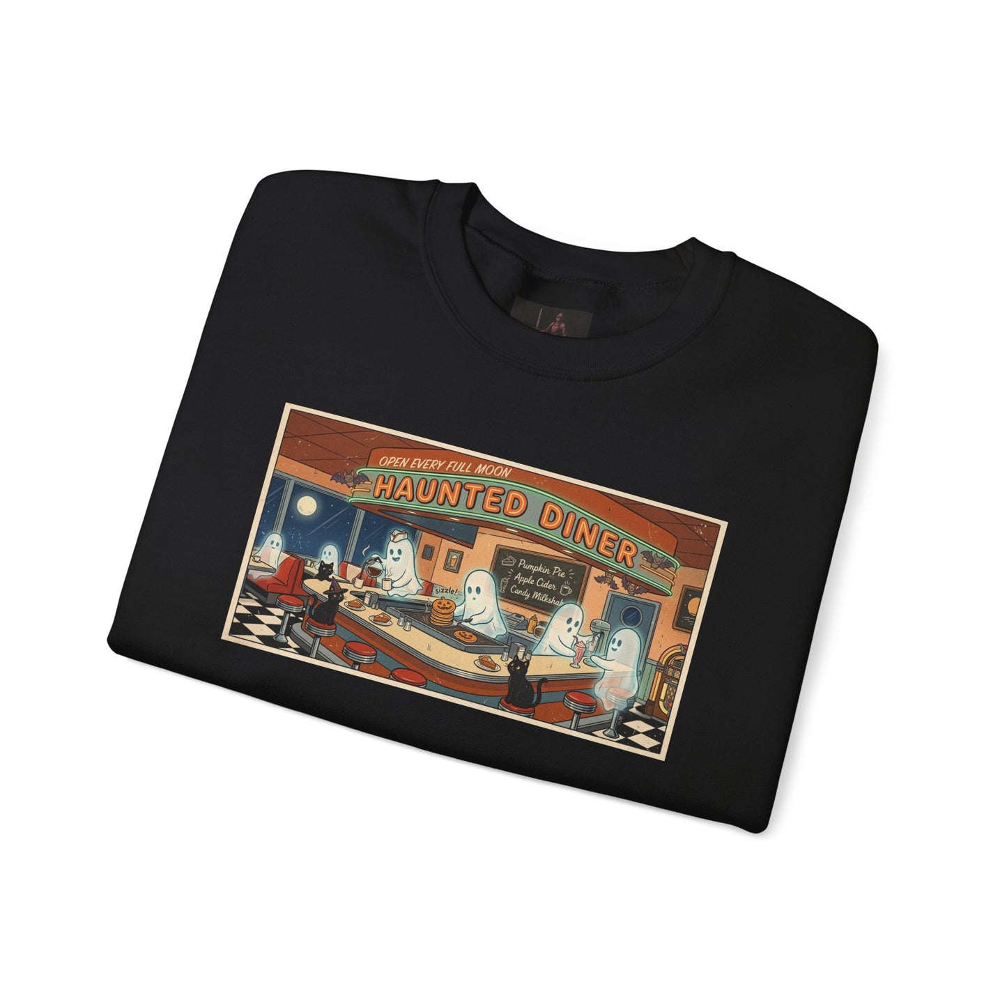Friday Knights - Haunted Diner Crewneck Sweatshirt