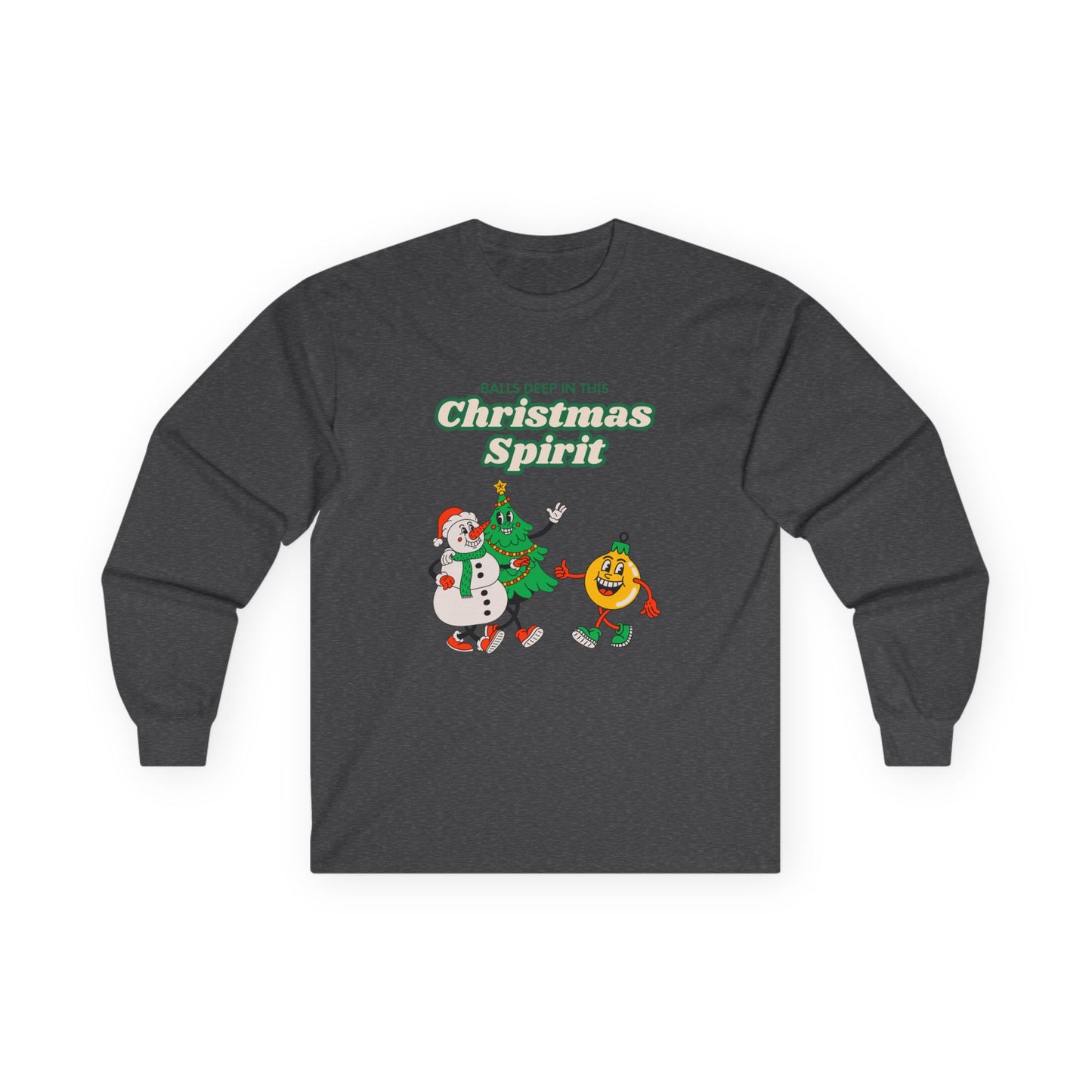 Friday Knights - Balls deep in the Christmas Spirit NONFLEECE sweater