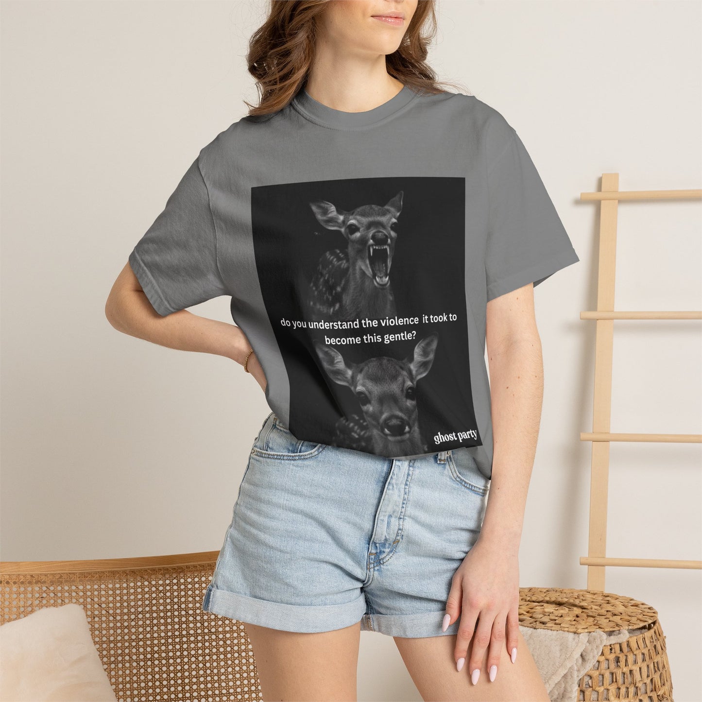 “do you understand the violence it took to become this gentle" Graphic T‑Shirt