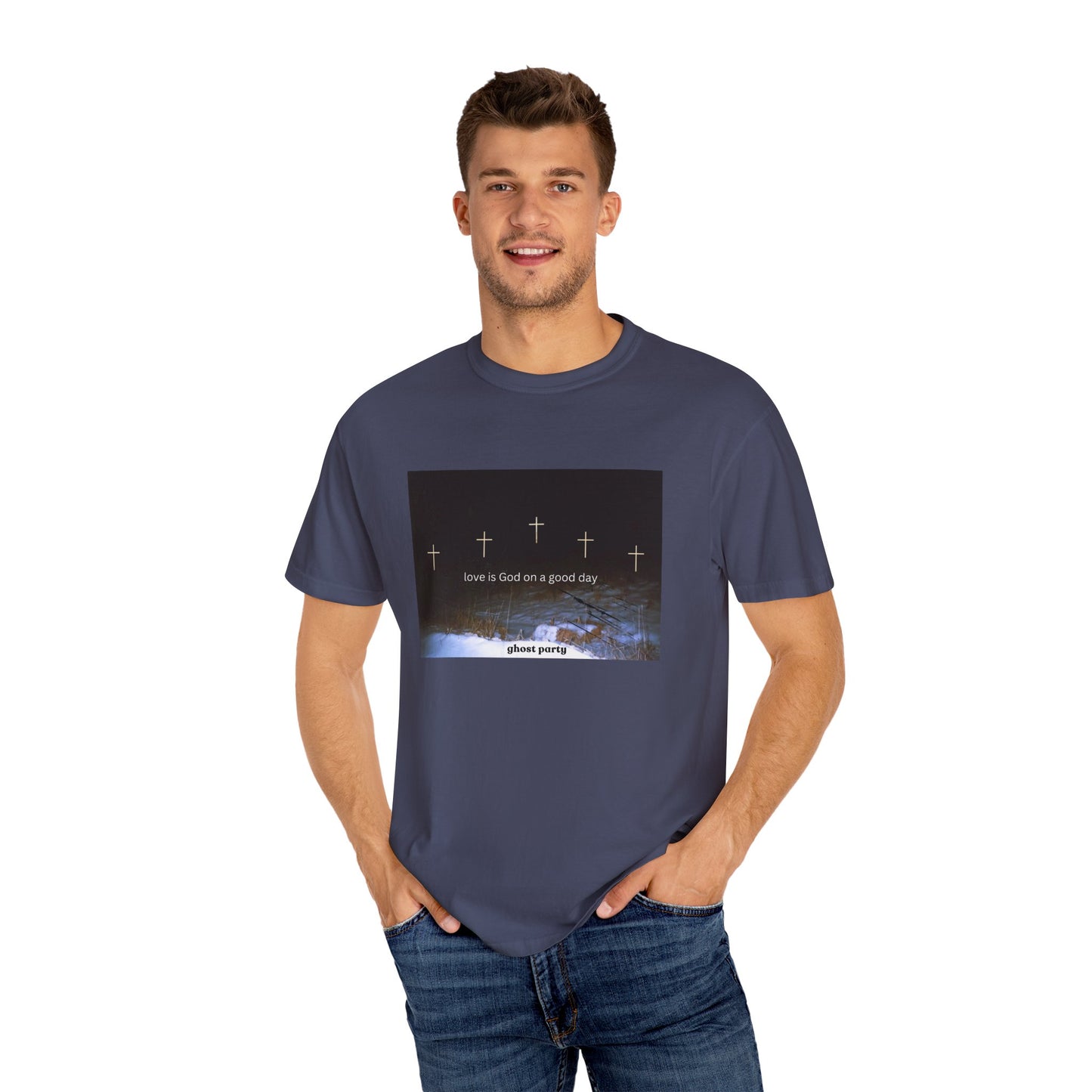 Love is God on a Good Day tee