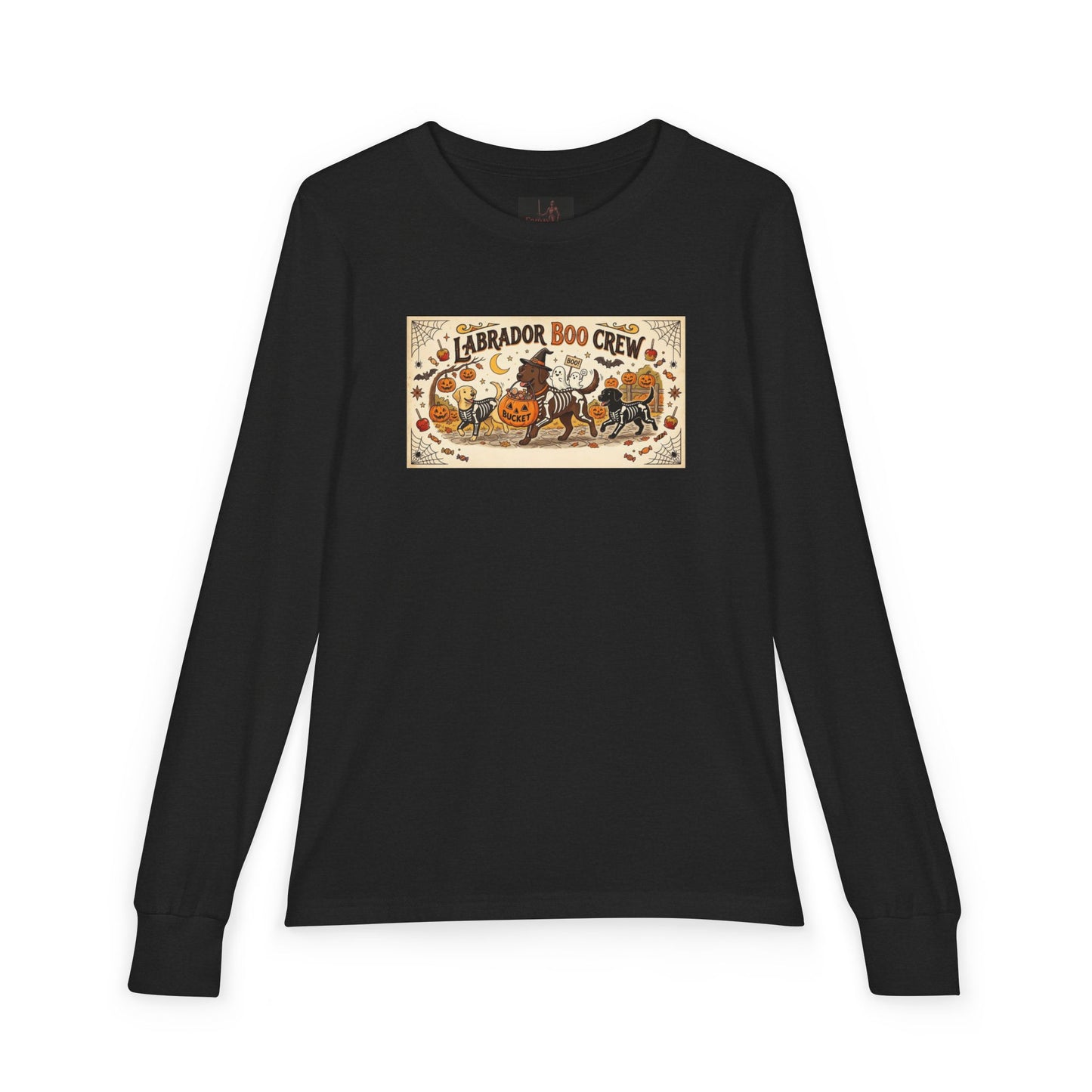 Friday Knights KIDS-  "Labrador Boo Crew" Halloween Dog Graphic