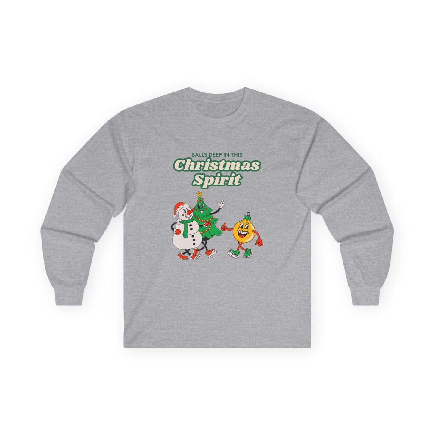 Friday Knights - Balls deep in the Christmas Spirit NONFLEECE sweater