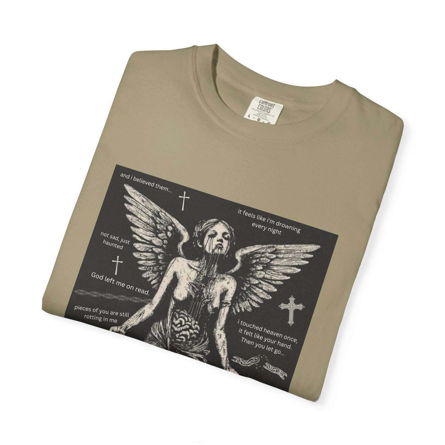 drowning angel tee