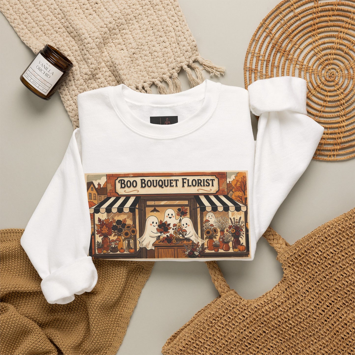 Friday knights-  "Boo Bouquet Florist" Vintage Fall Design