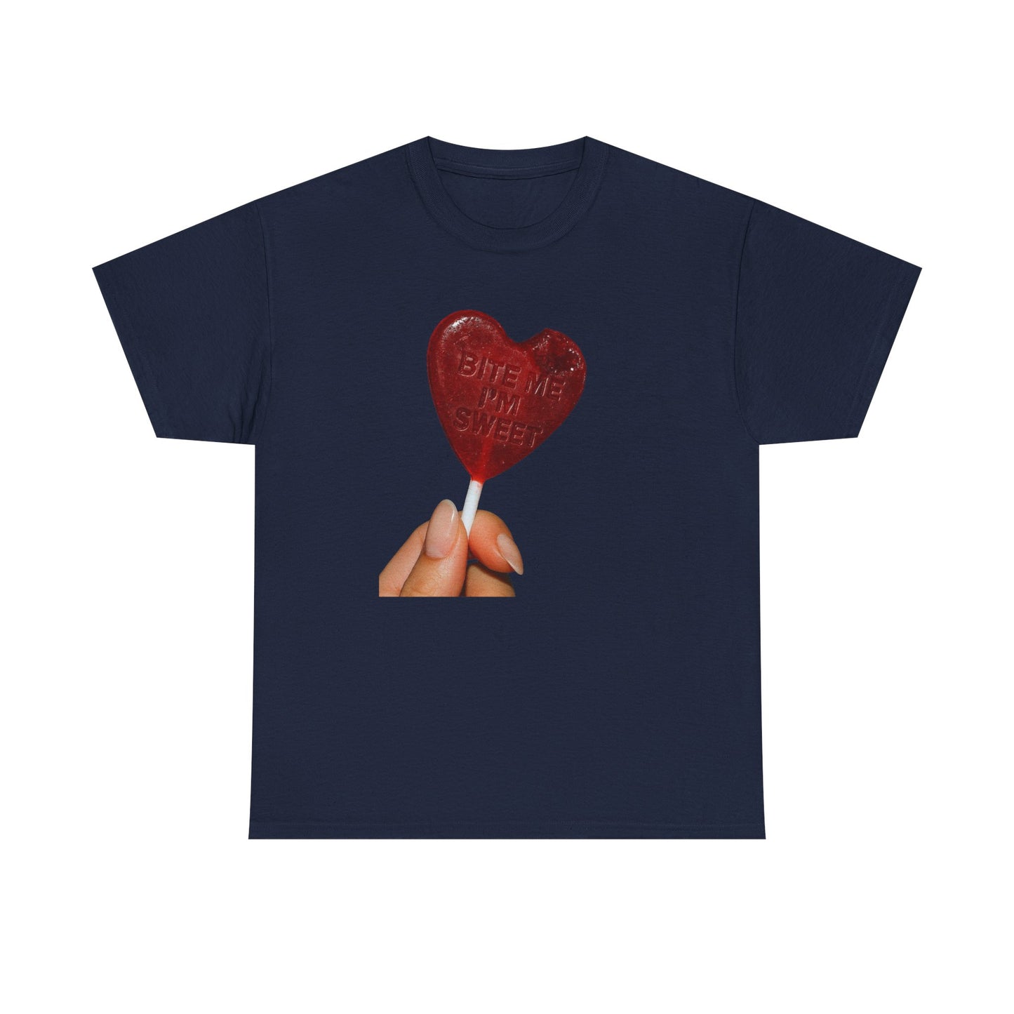 Friday Knights - 'Bite Me' Candy Heart T-Shirt