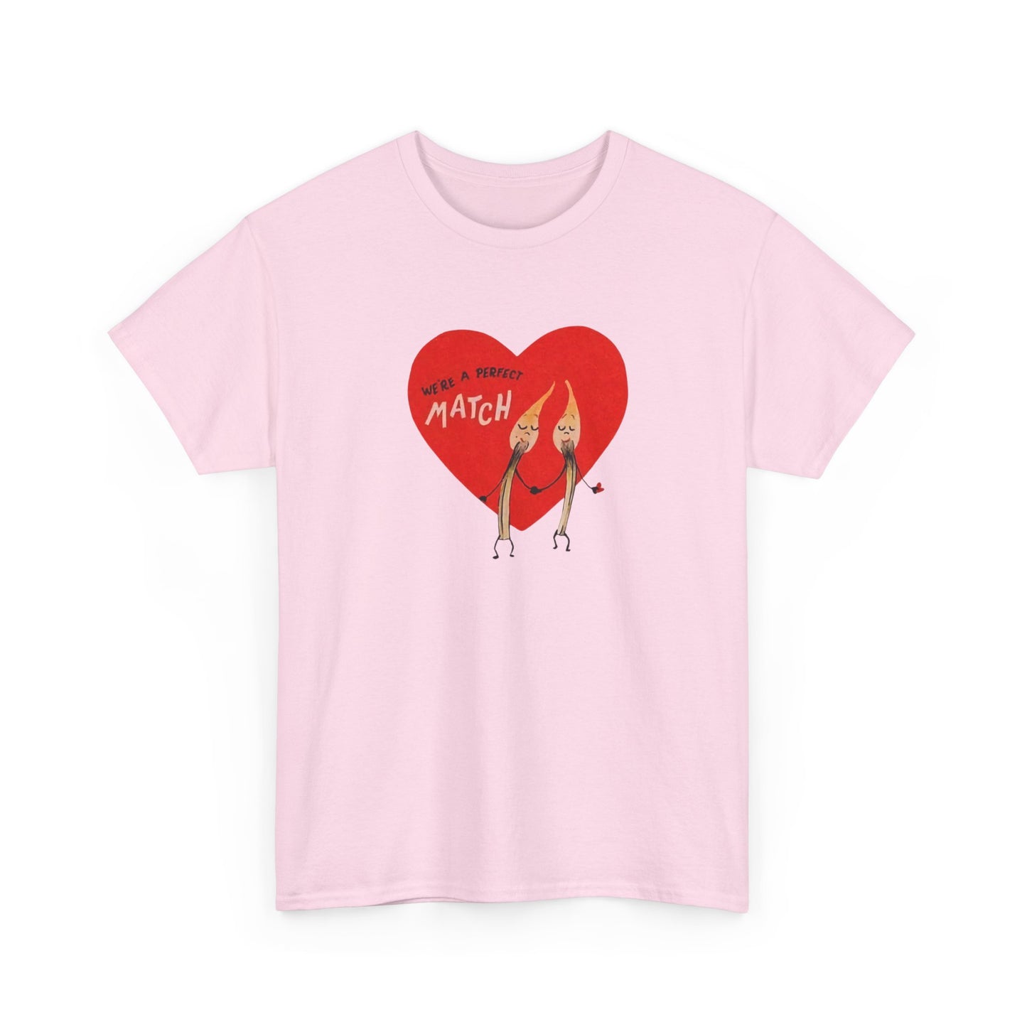 Friday Knights - vintage Valentine's perfect Match Tee