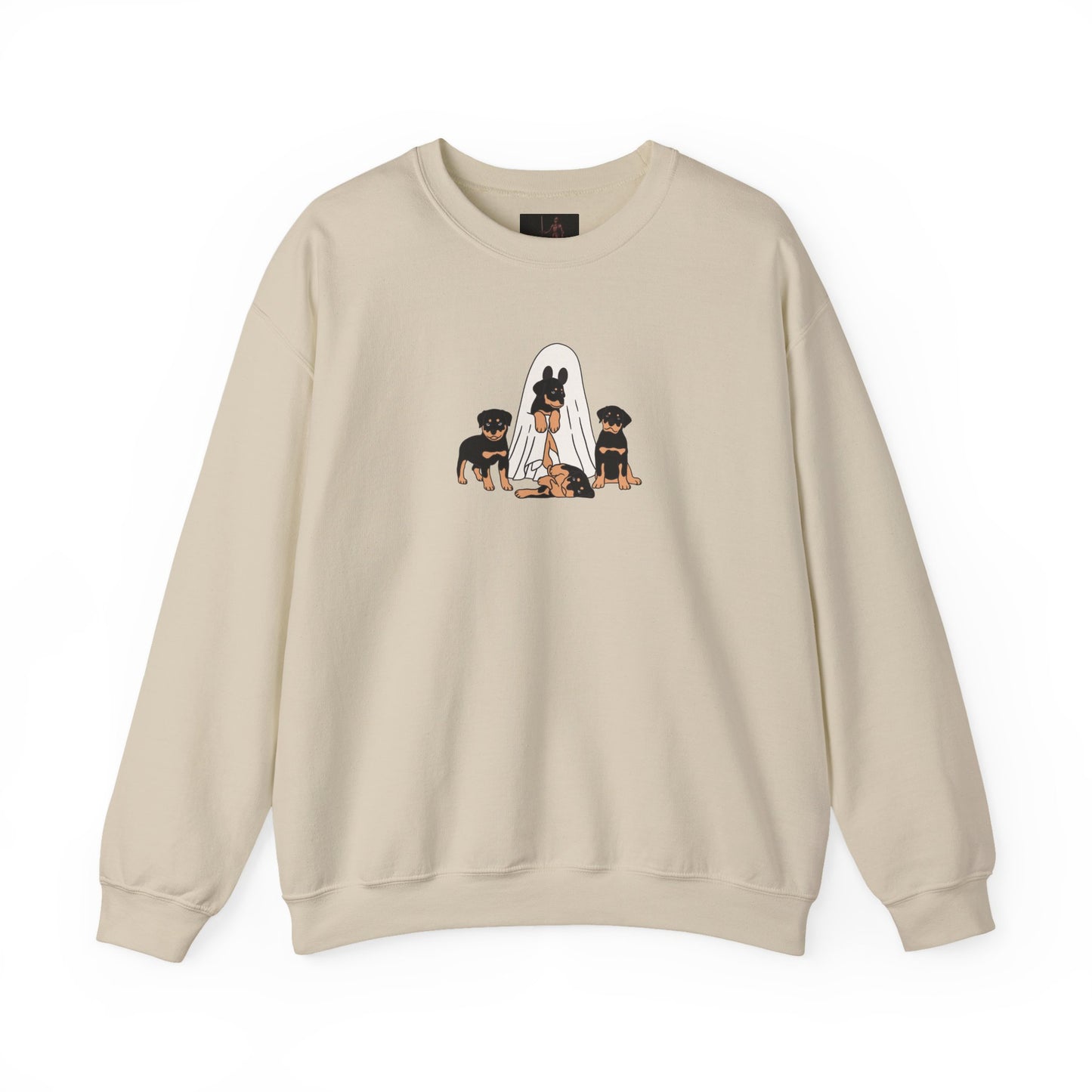 Friday Knights - Rottie ghost Crewneck Sweatshirt