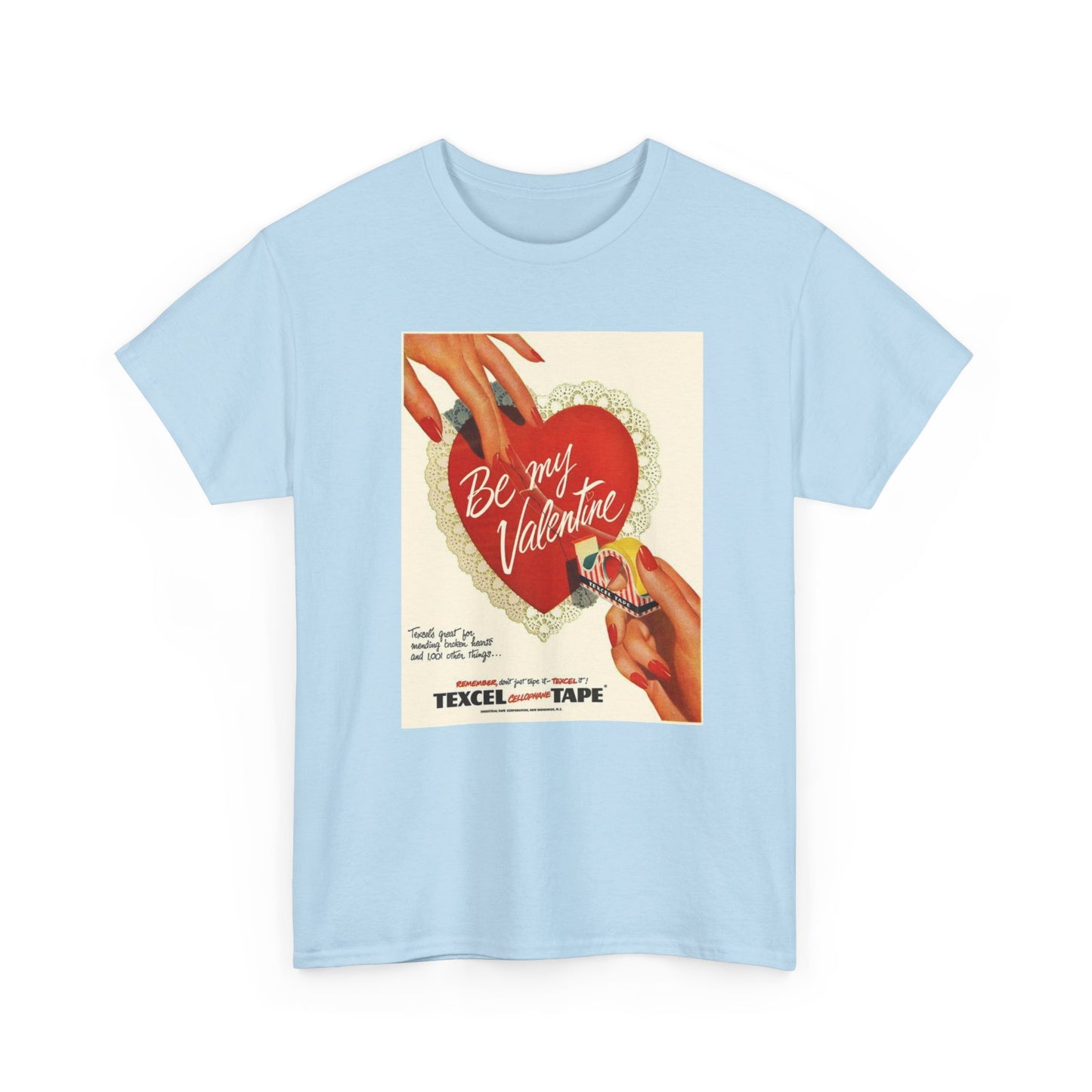 Friday Knights - tape vintage valentines day tee