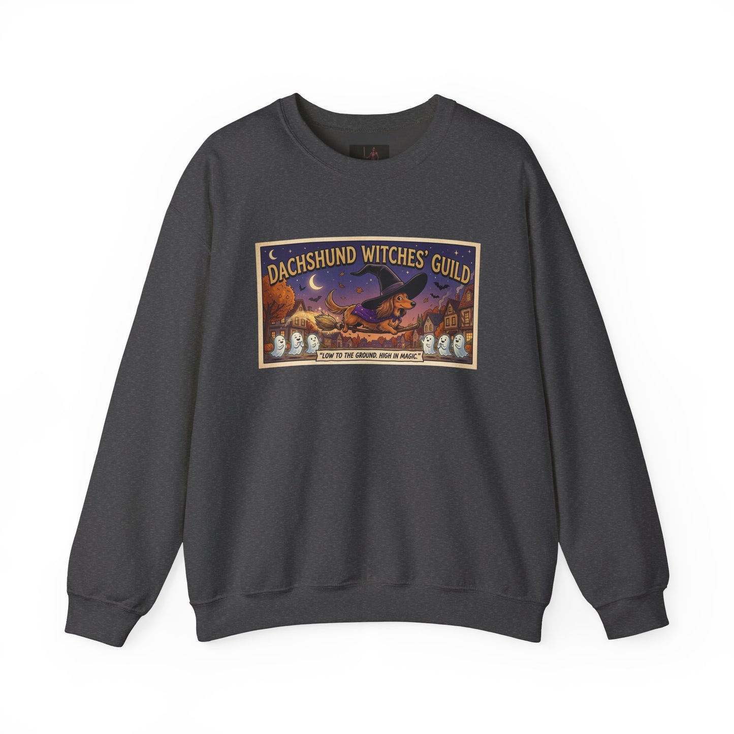 Friday Knights - Dachshund Witches’ Guild Crewneck Sweatshirt