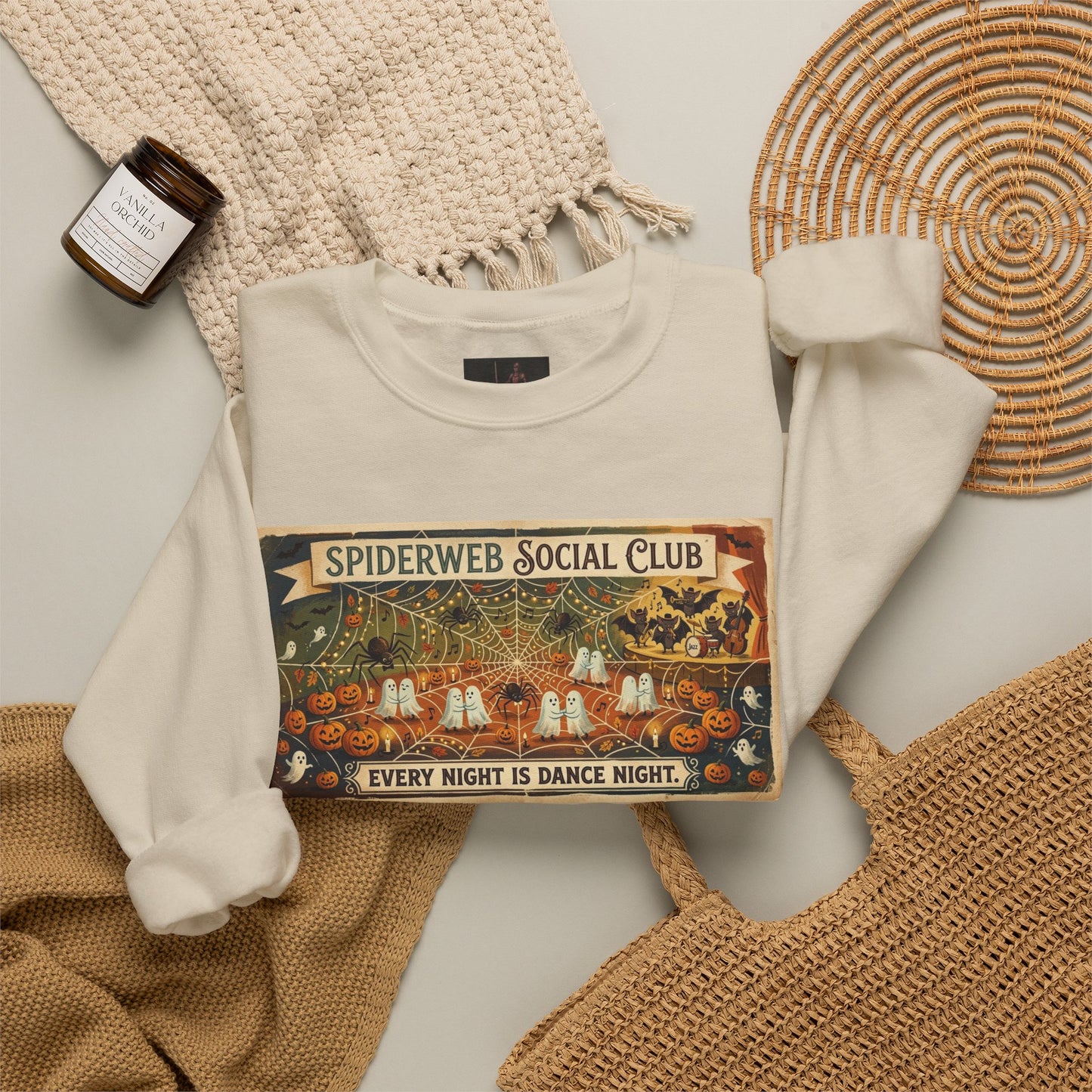 Friday Knights - Spiderweb Social Club Sweatshirt