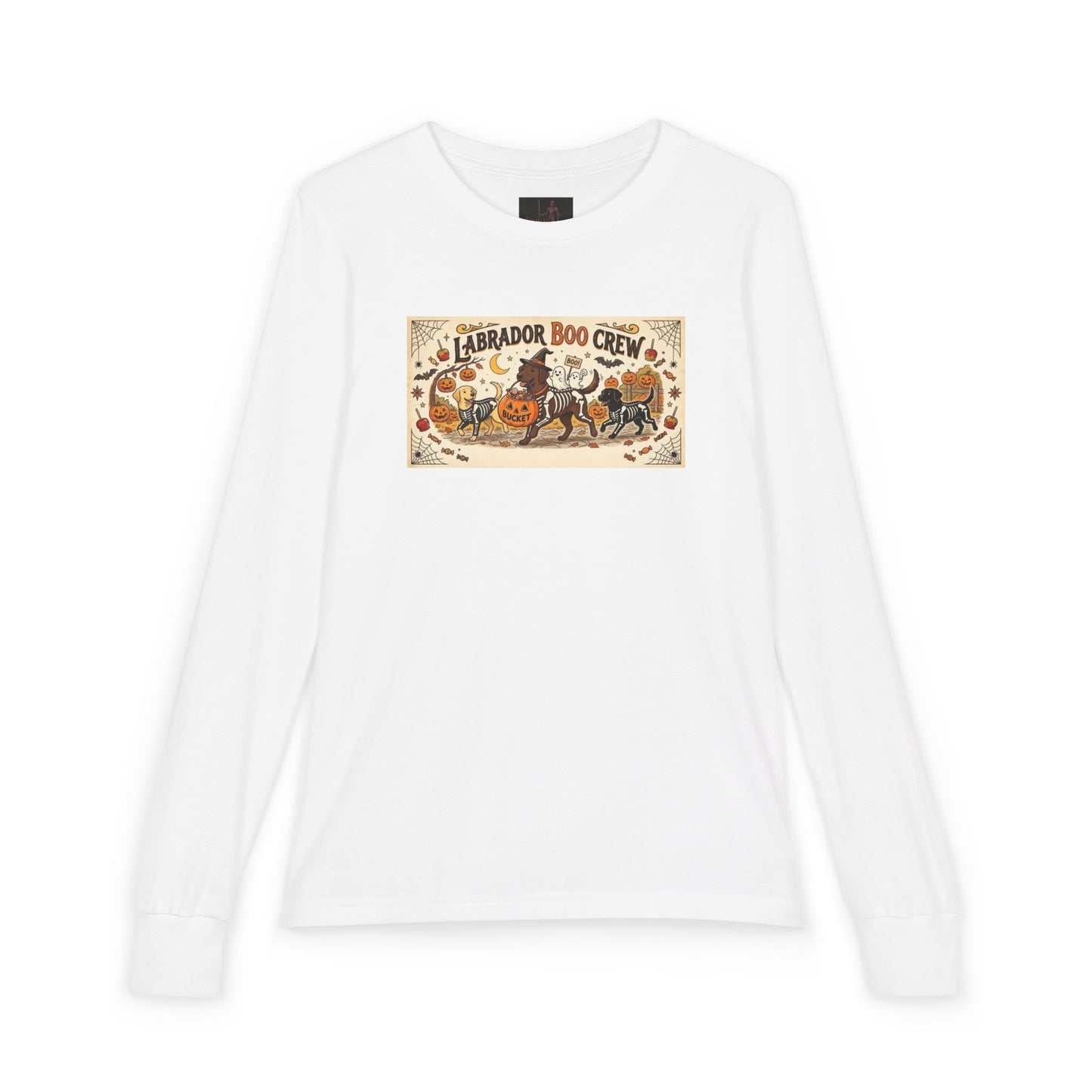 Friday Knights KIDS-  "Labrador Boo Crew" Halloween Dog Graphic