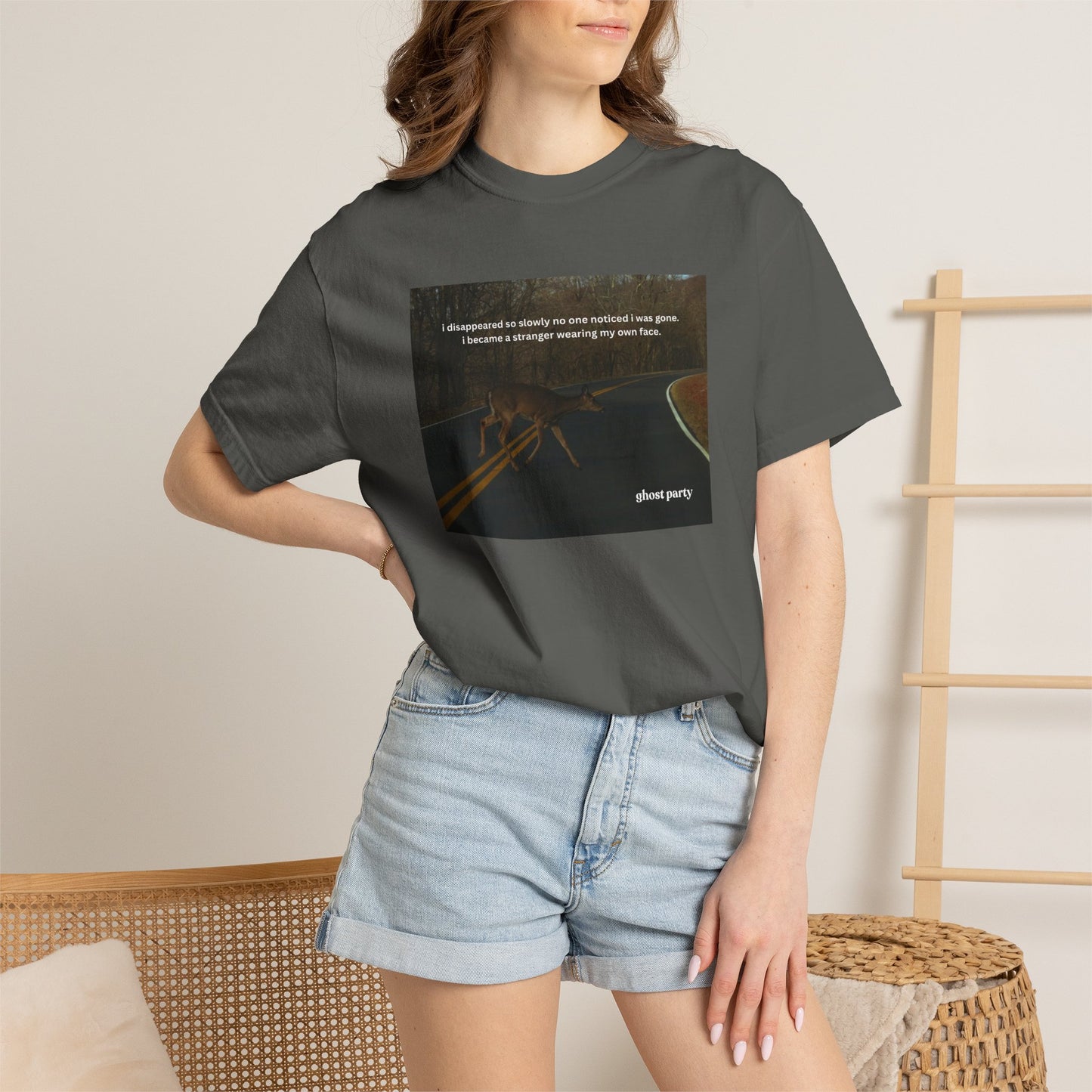 I disappeared slowly deer tee
