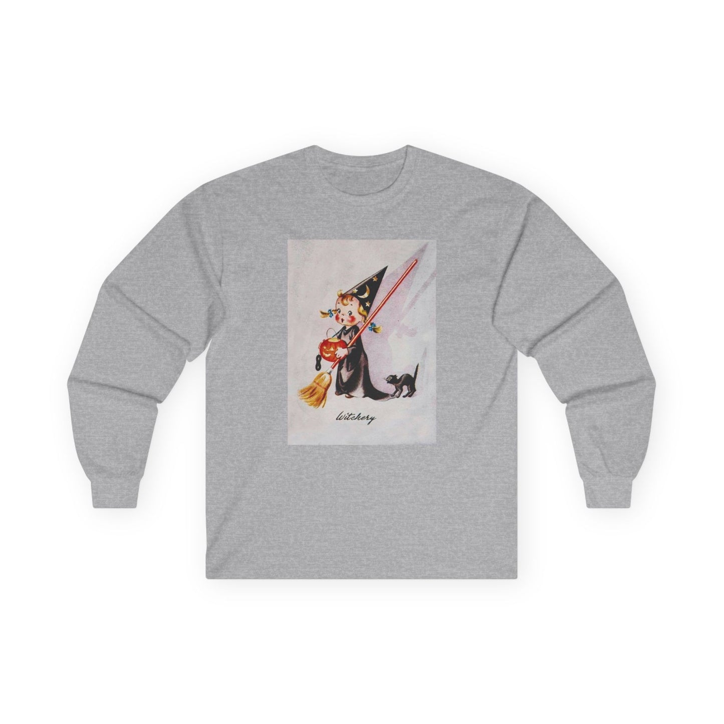 Witch and black cat sweater