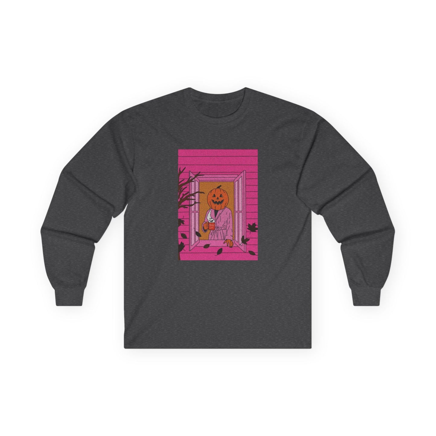 pink pumpkin sweater