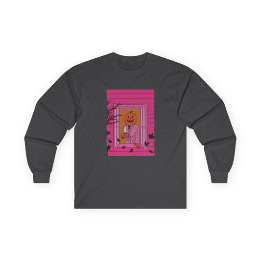 pink pumpkin sweater