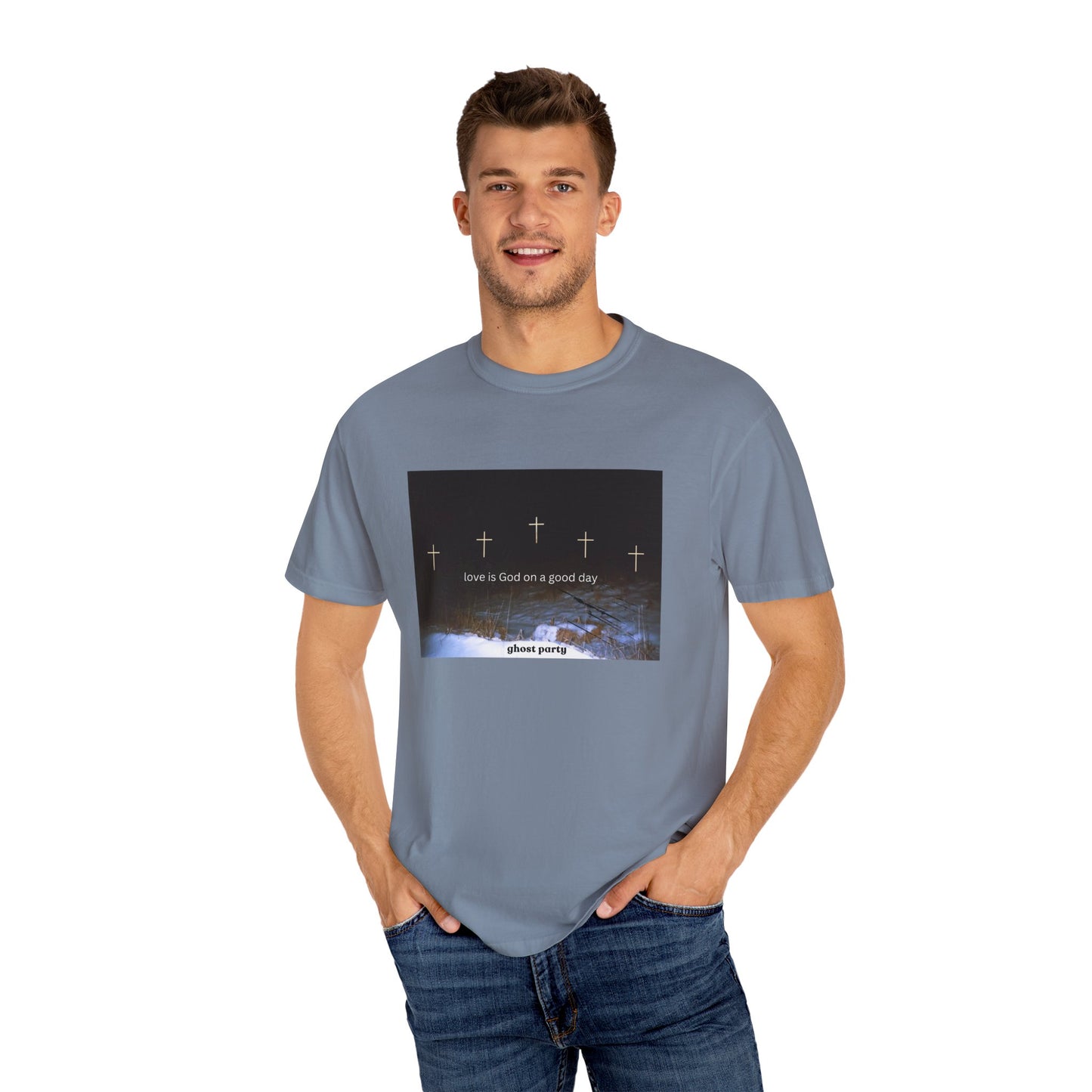 Love is God on a Good Day tee