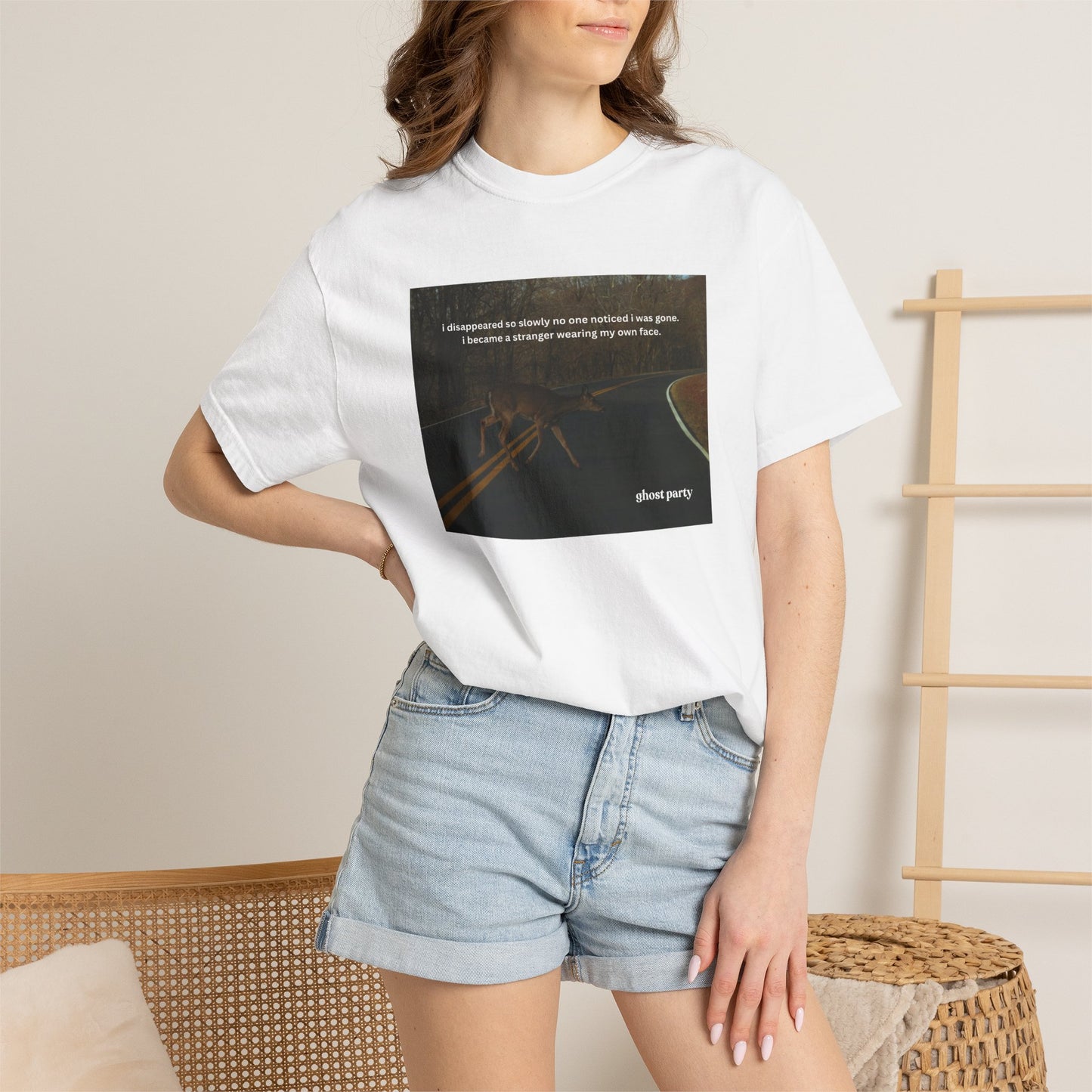 I disappeared slowly deer tee