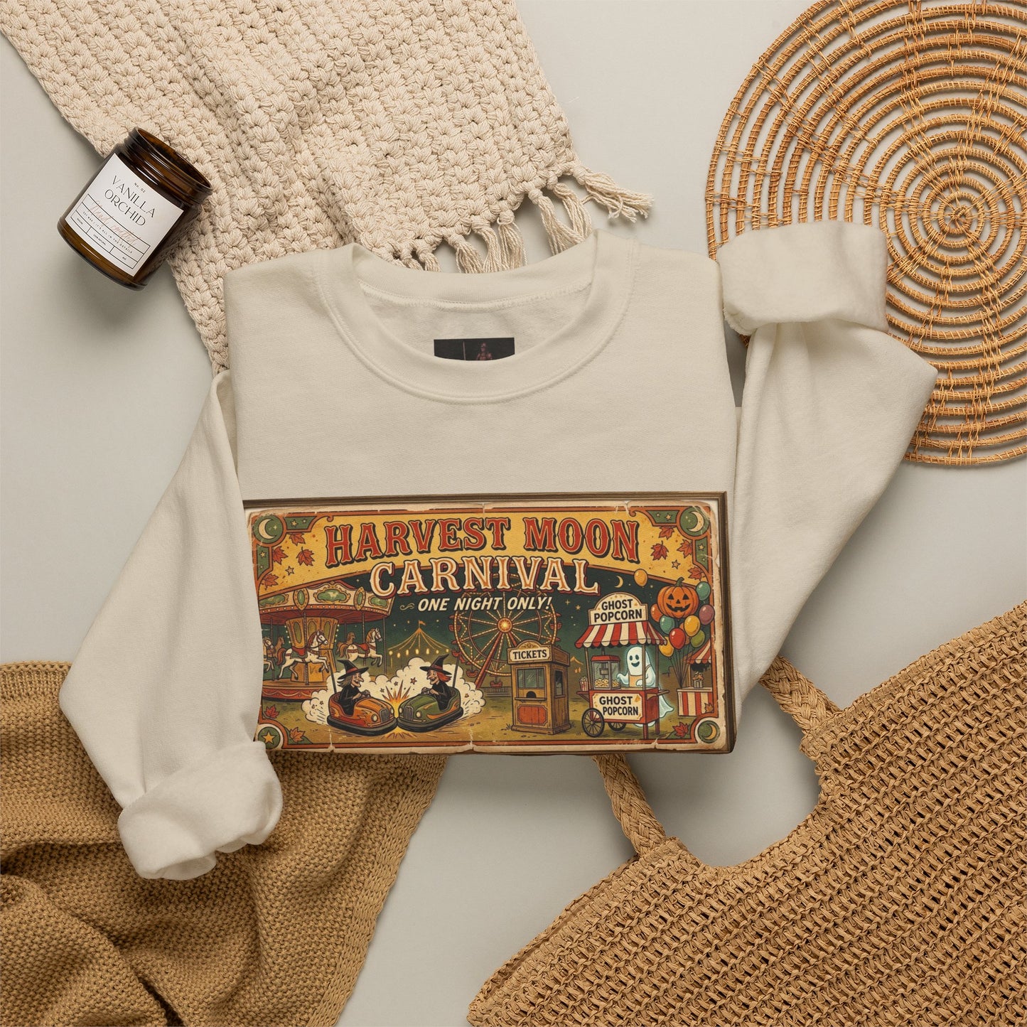Friday Knights - Harvest Moon Carnival Crewneck Sweatshirt
