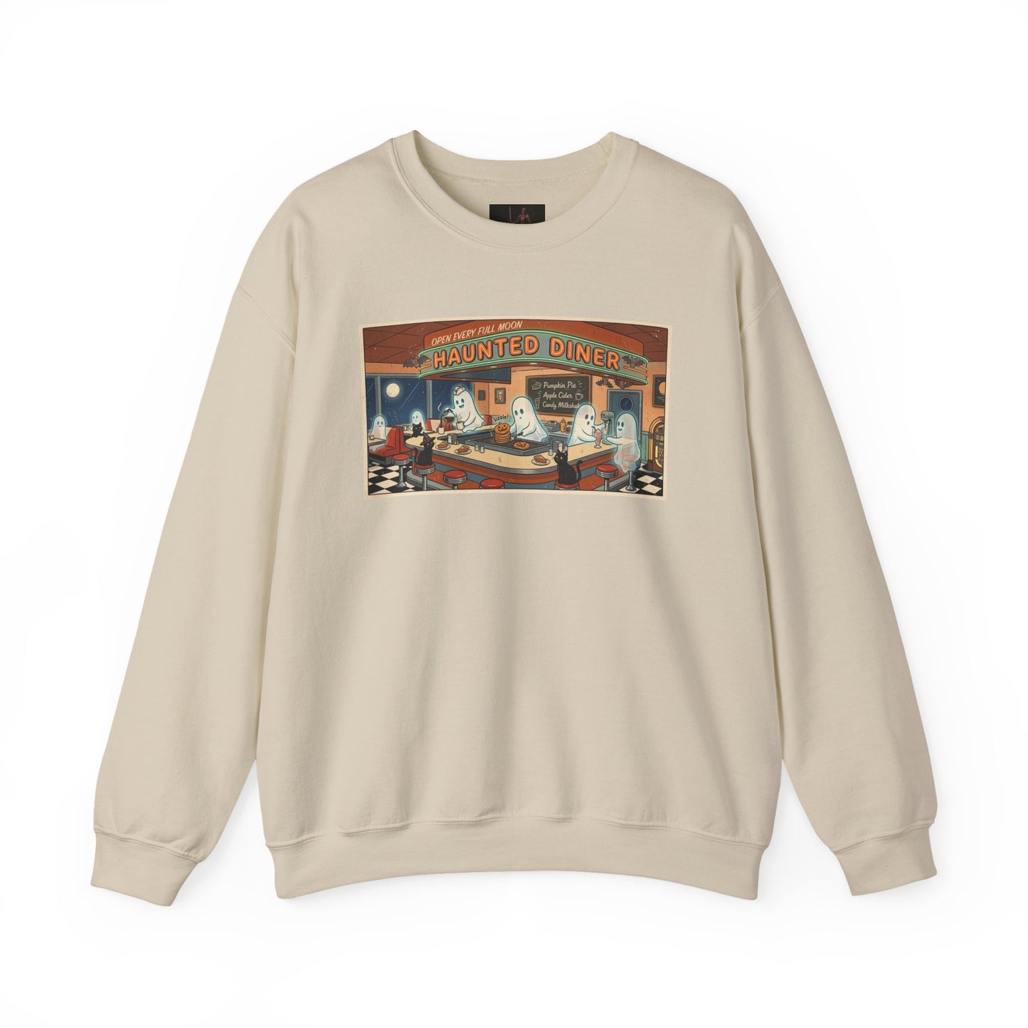 Friday Knights - Haunted Diner Crewneck Sweatshirt