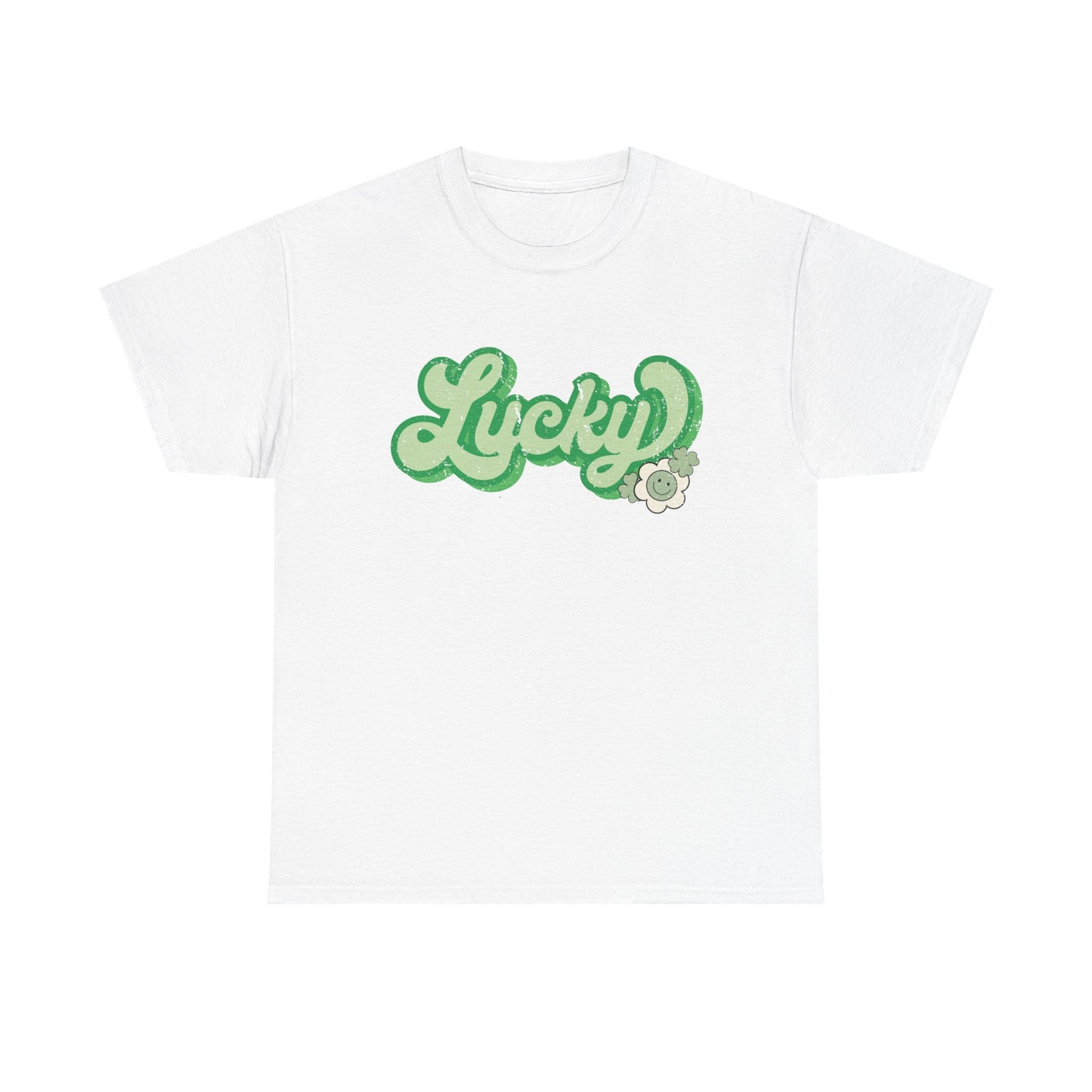 lucky faded tee