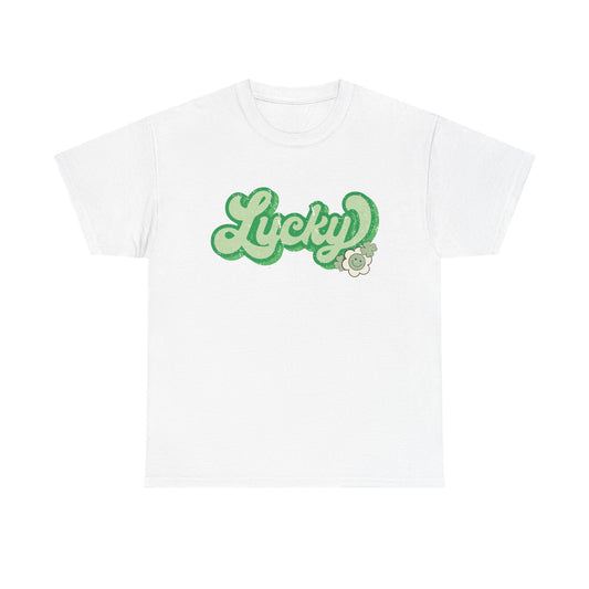 lucky faded tee