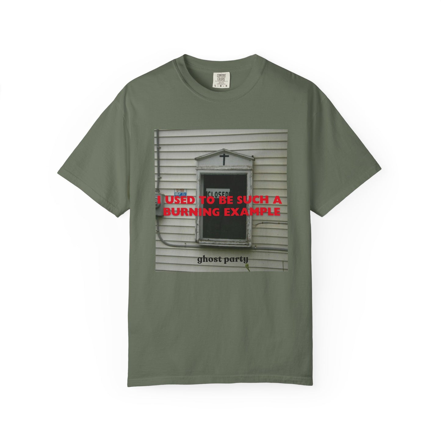 I Used to Be Such a Burning Example tee