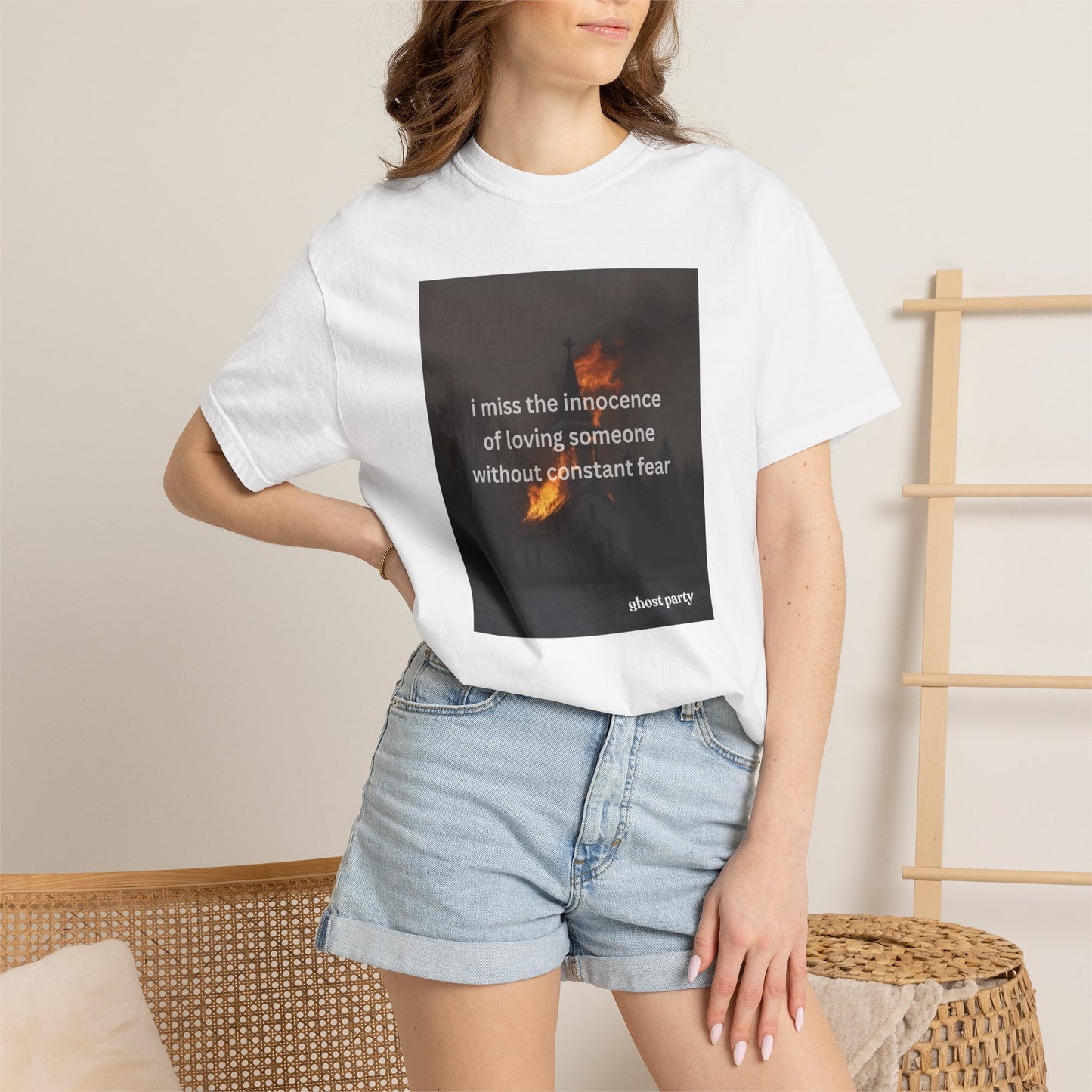 “I miss the innocence of loving someone without constant fear” Graphic Tee
