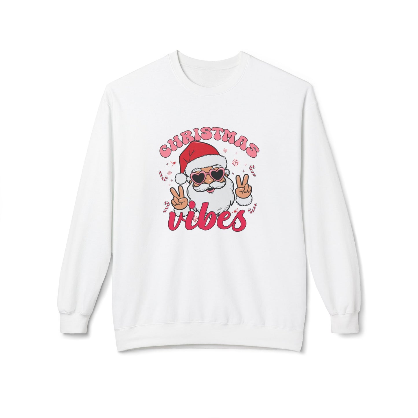 Friday Knights - Christmas Vibes Crewneck fleece Sweatshirt