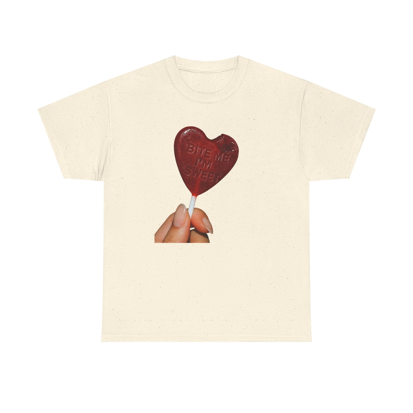 Friday Knights - 'Bite Me' Candy Heart T-Shirt